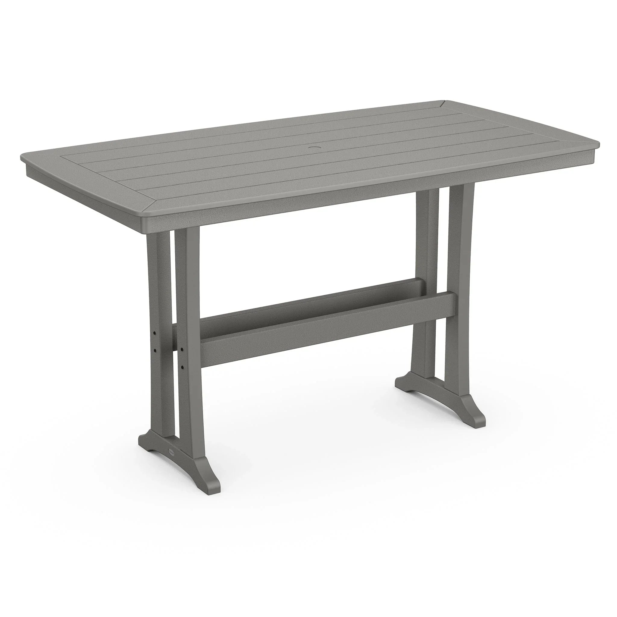 Nautical Trestle 38" x 73" Bar Table 1