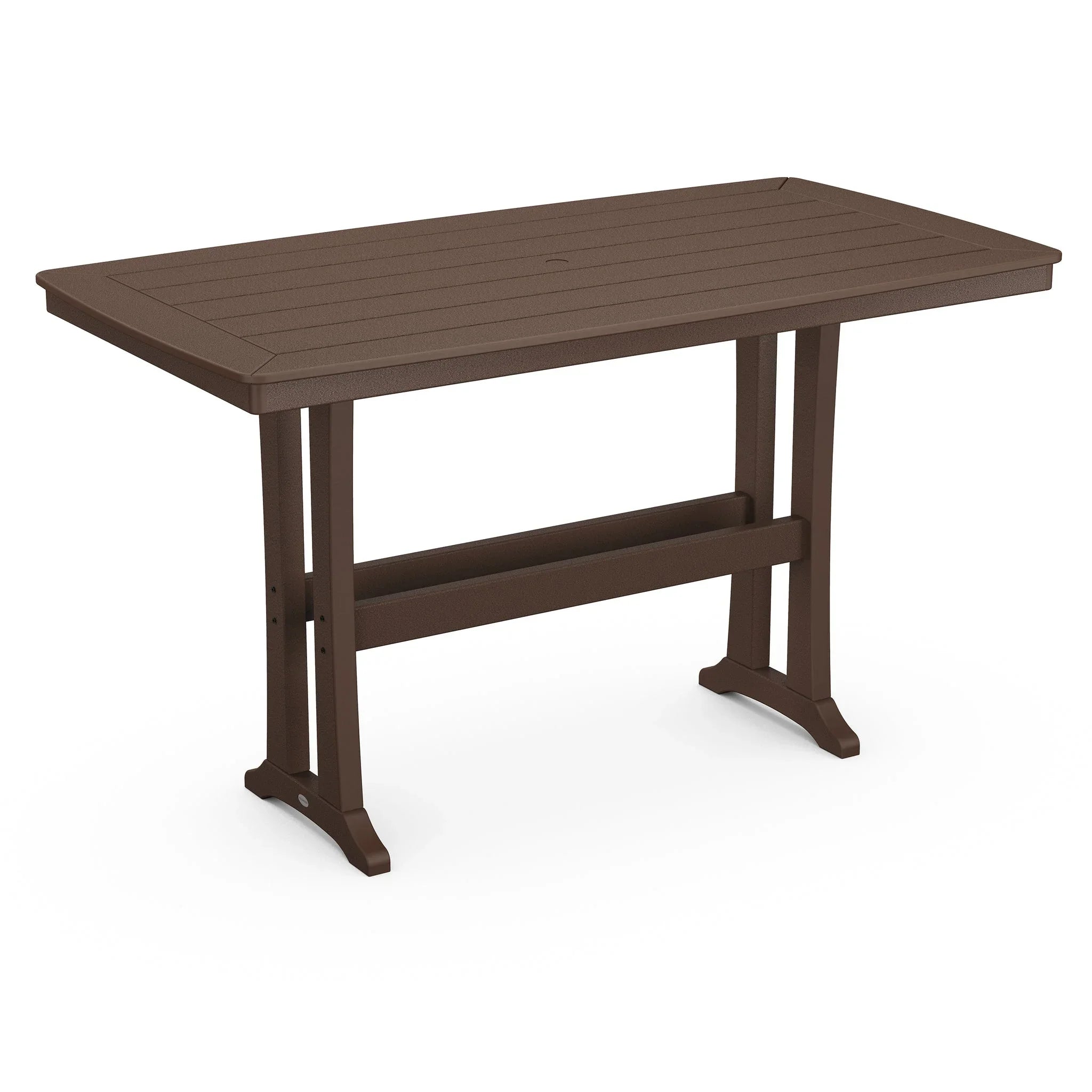 Nautical Trestle 38" x 73" Bar Table 3