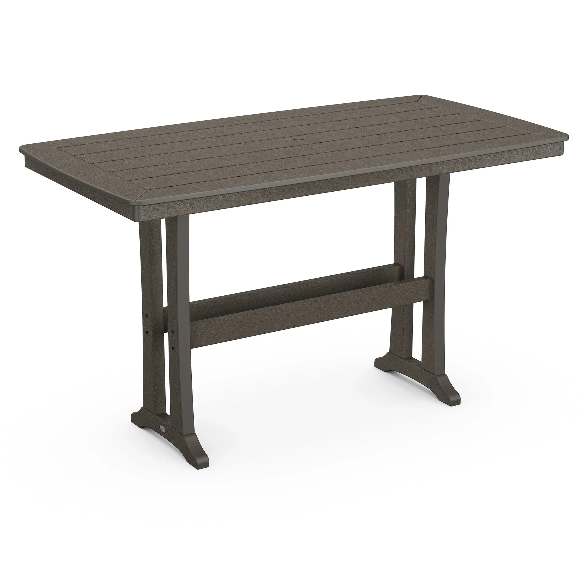 Nautical Trestle 38" x 73" Bar Table 7