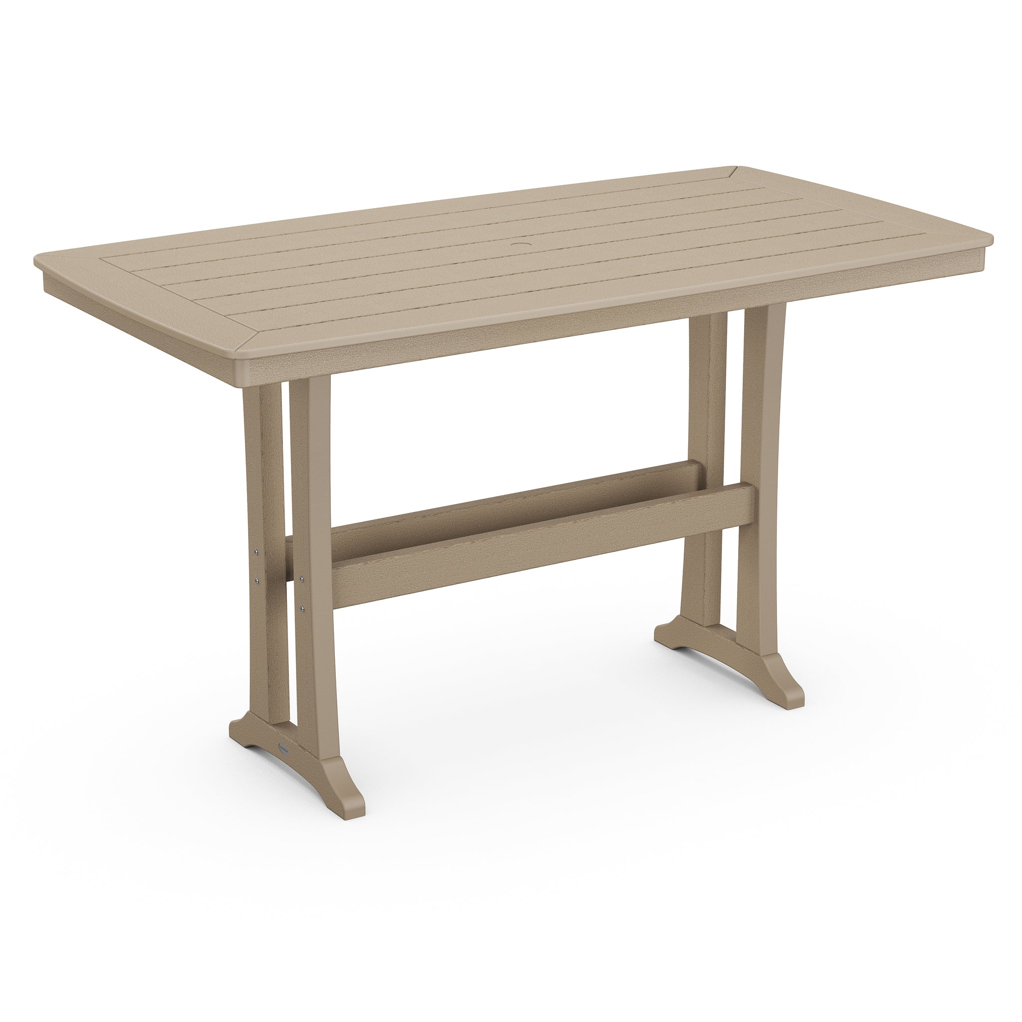 Nautical Trestle 38" x 73" Bar Table 8