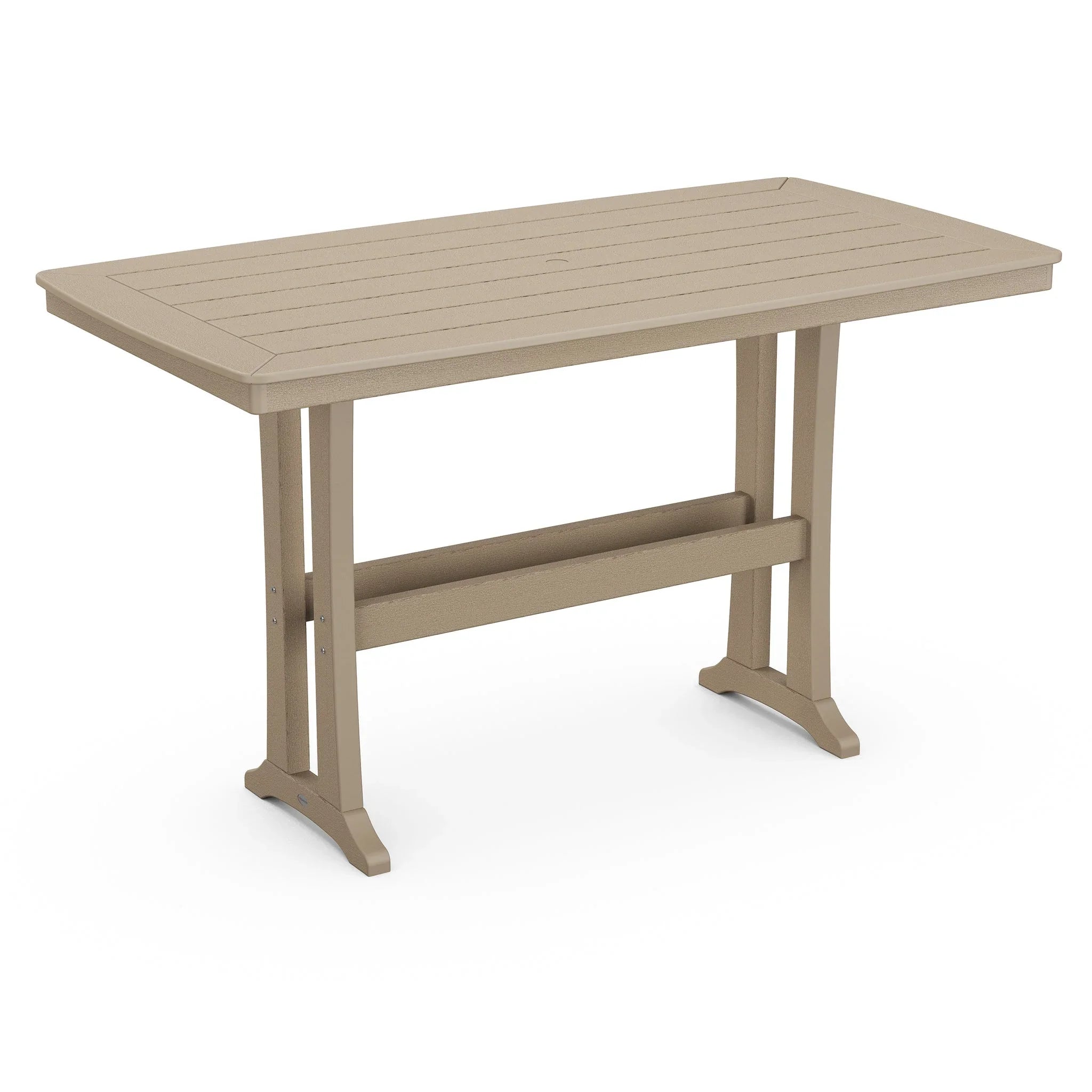 Nautical Trestle 38" x 73" Bar Table 8