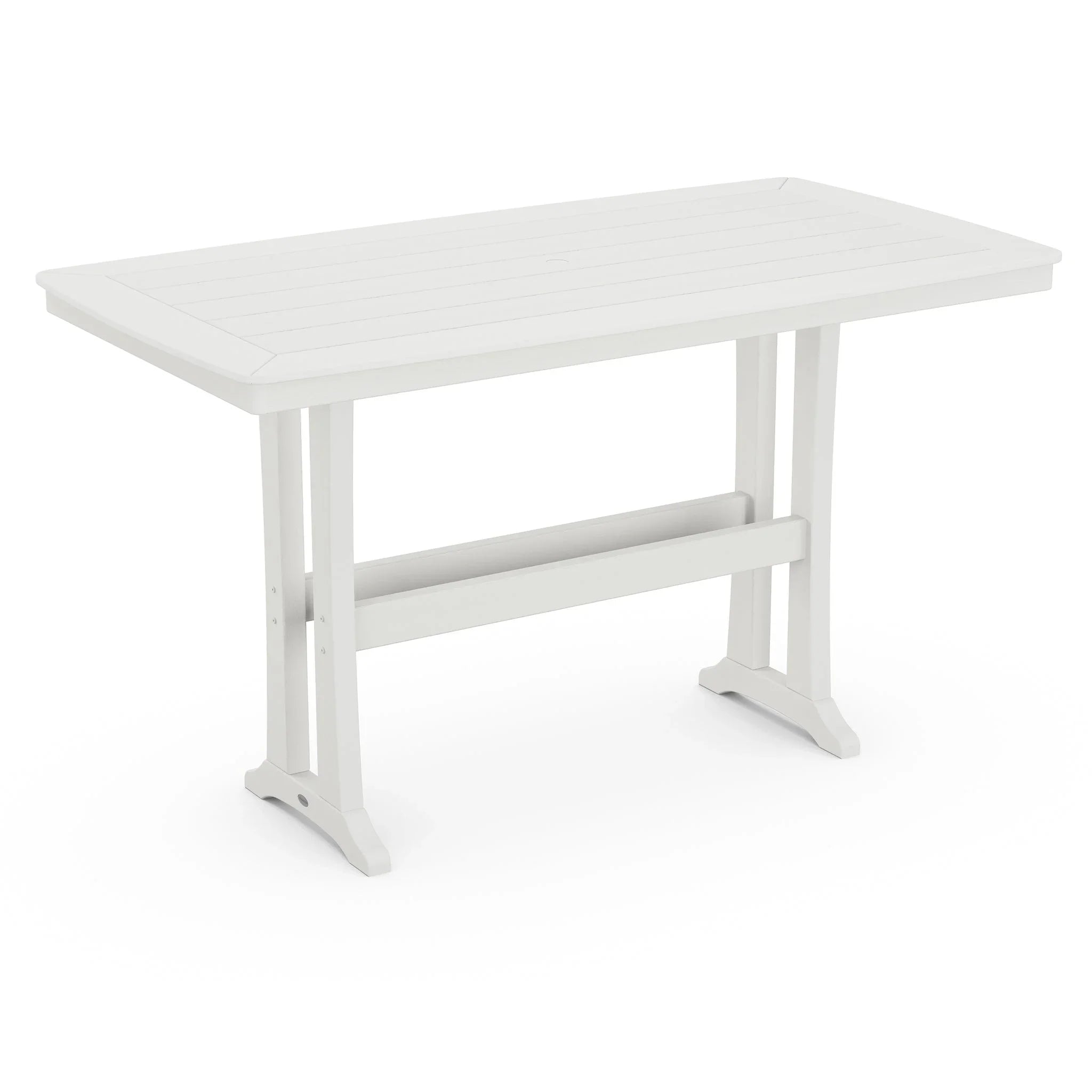 Nautical Trestle 38" x 73" Bar Table 9
