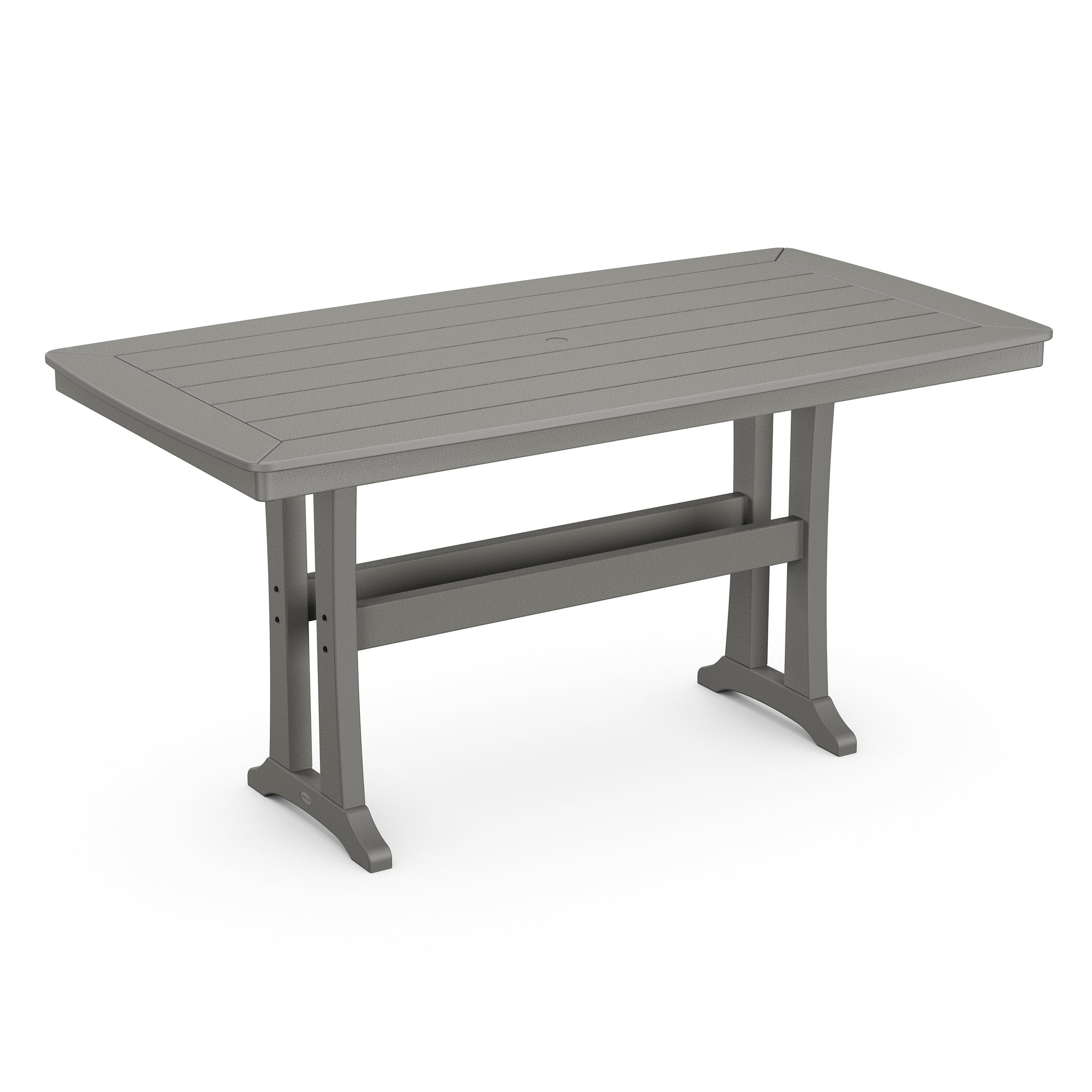 Nautical Trestle 38" x 73" Counter Table 1