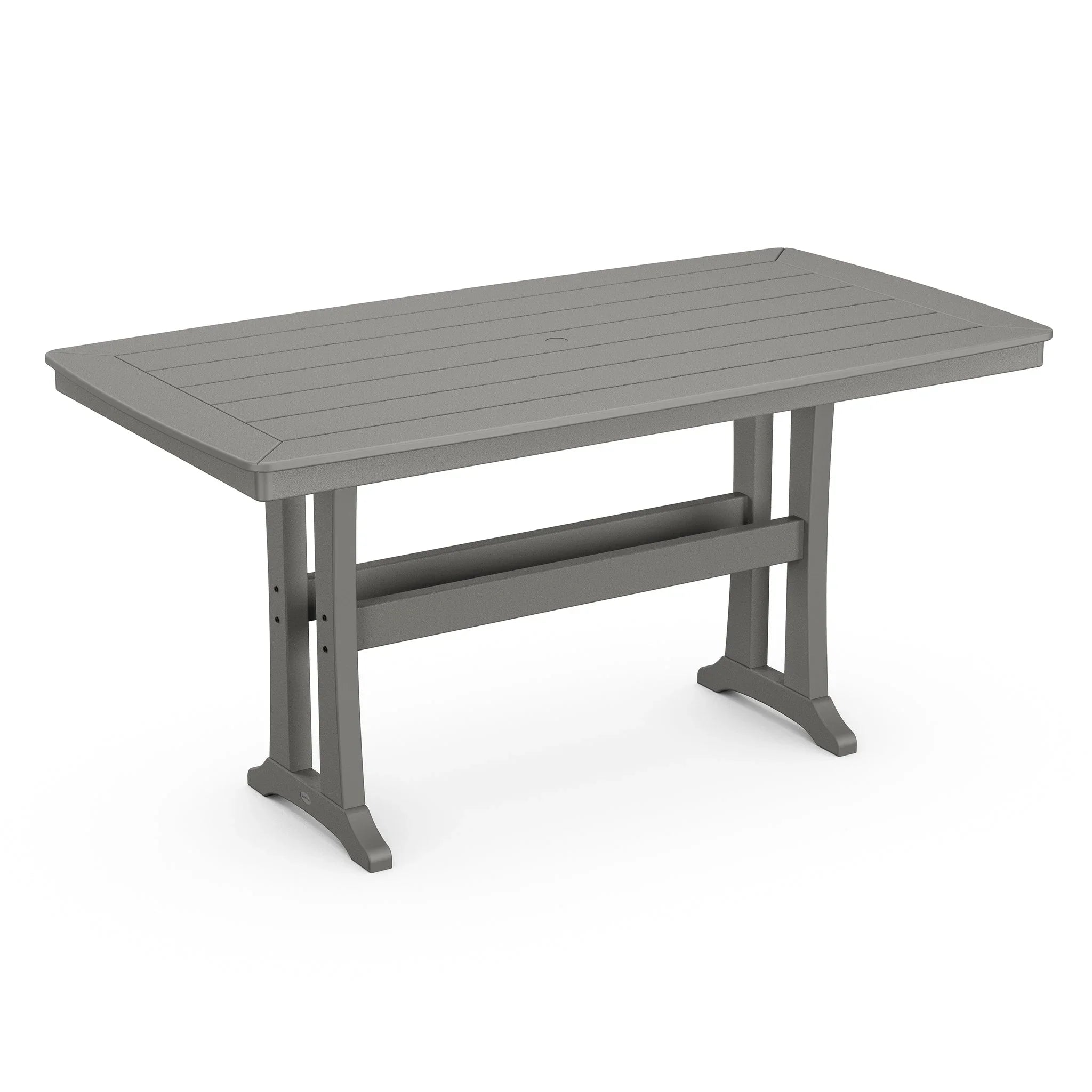 Nautical Trestle 38" x 73" Counter Table 1