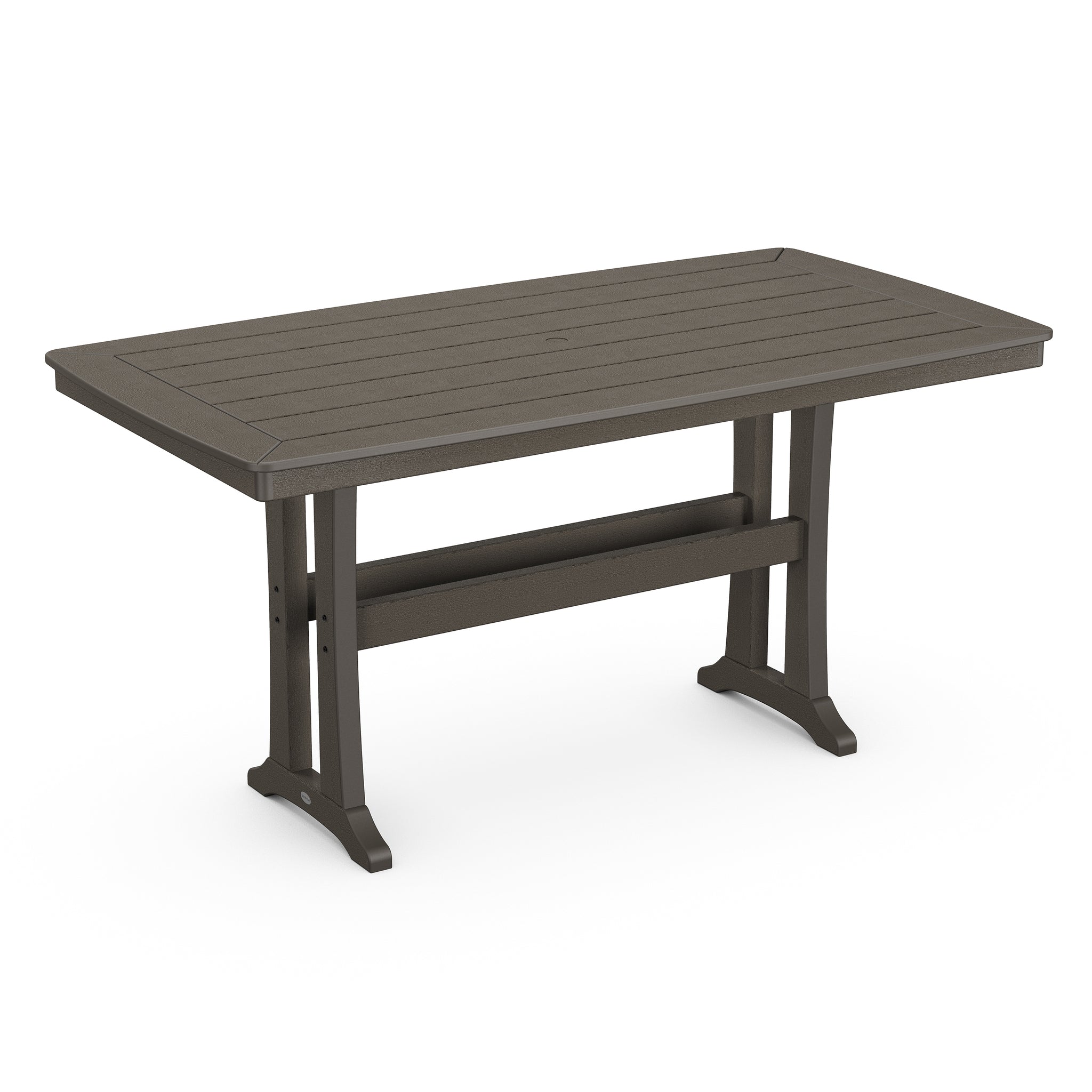 Nautical Trestle 38" x 73" Counter Table 7