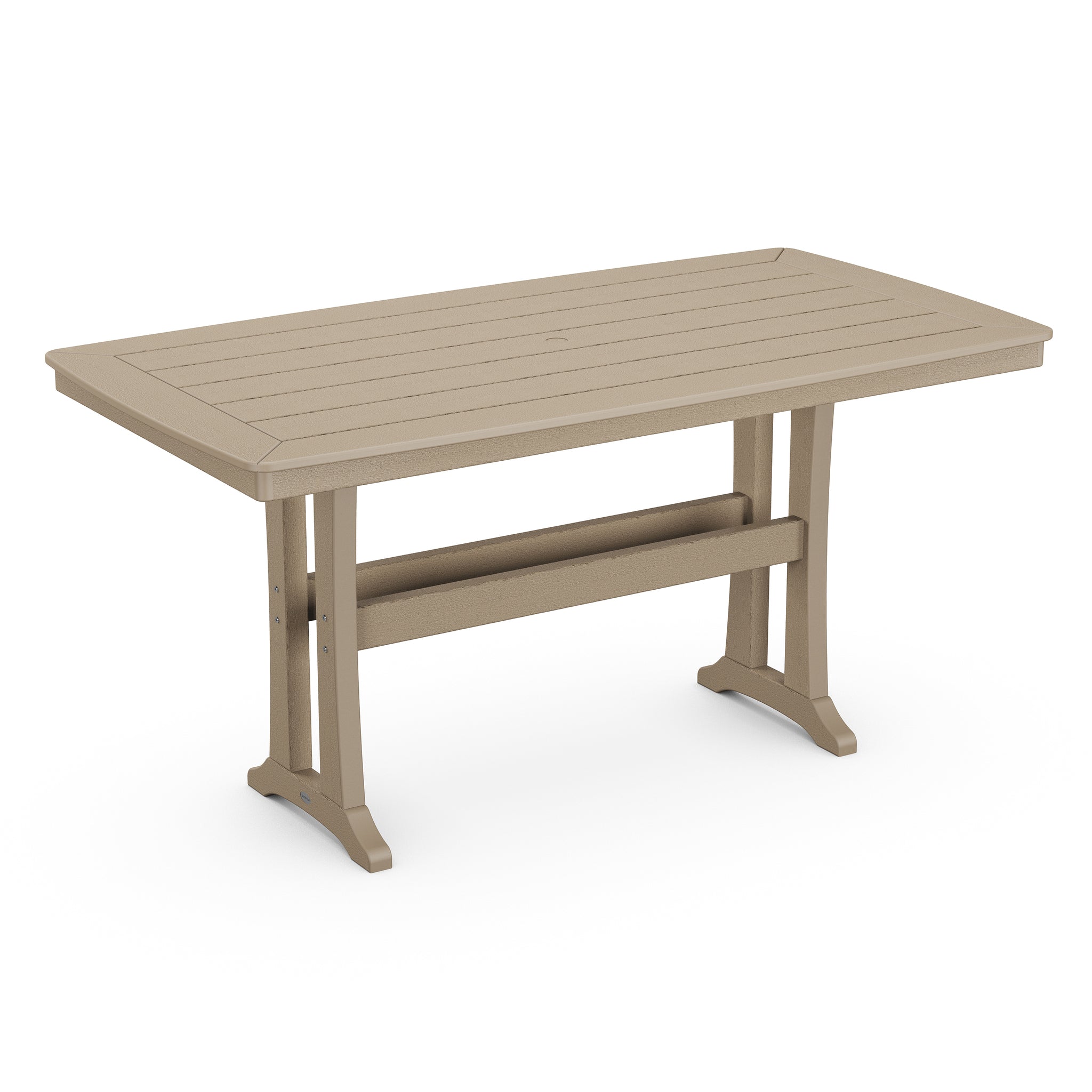 Nautical Trestle 38" x 73" Counter Table 8