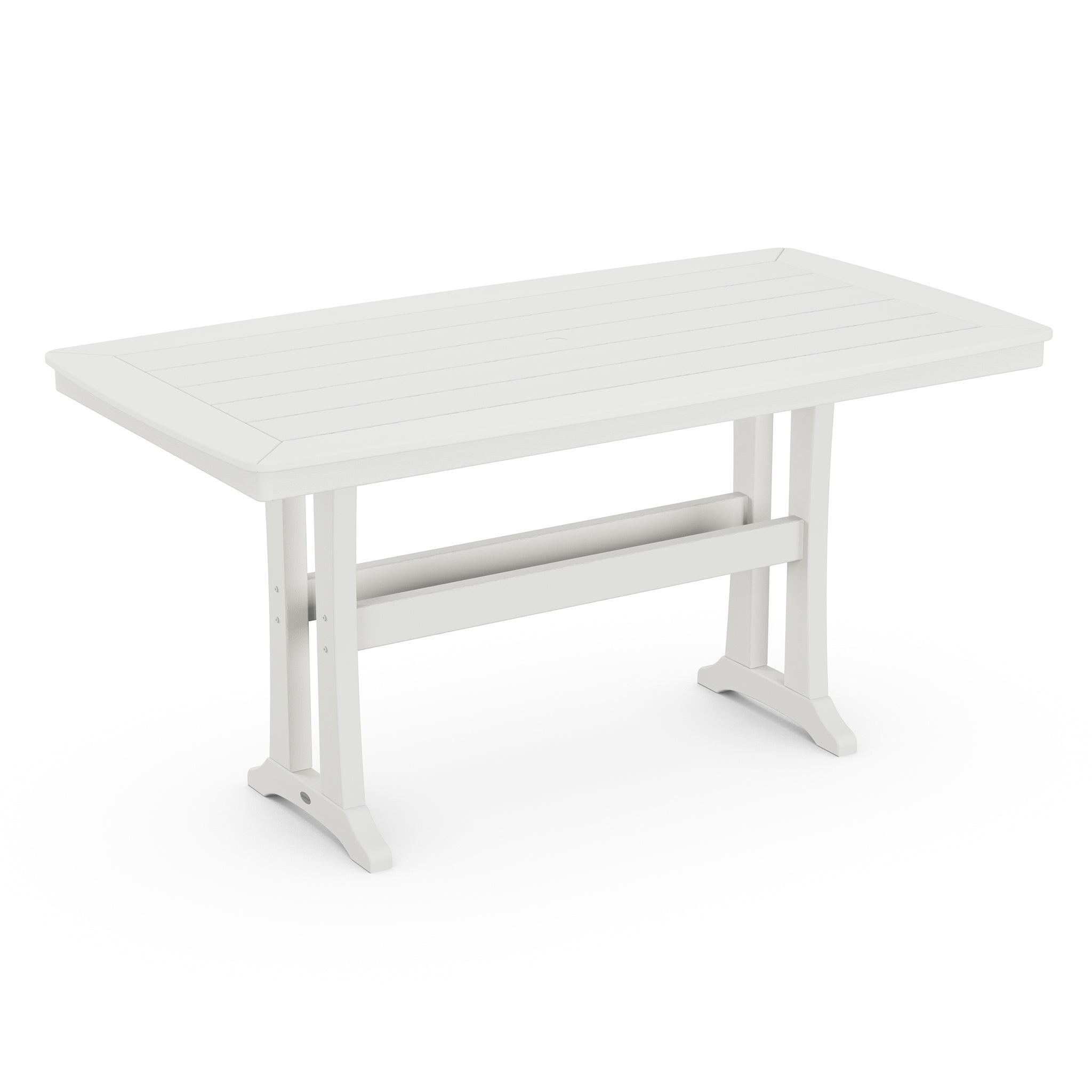 Nautical Trestle 38" x 73" Counter Table 9