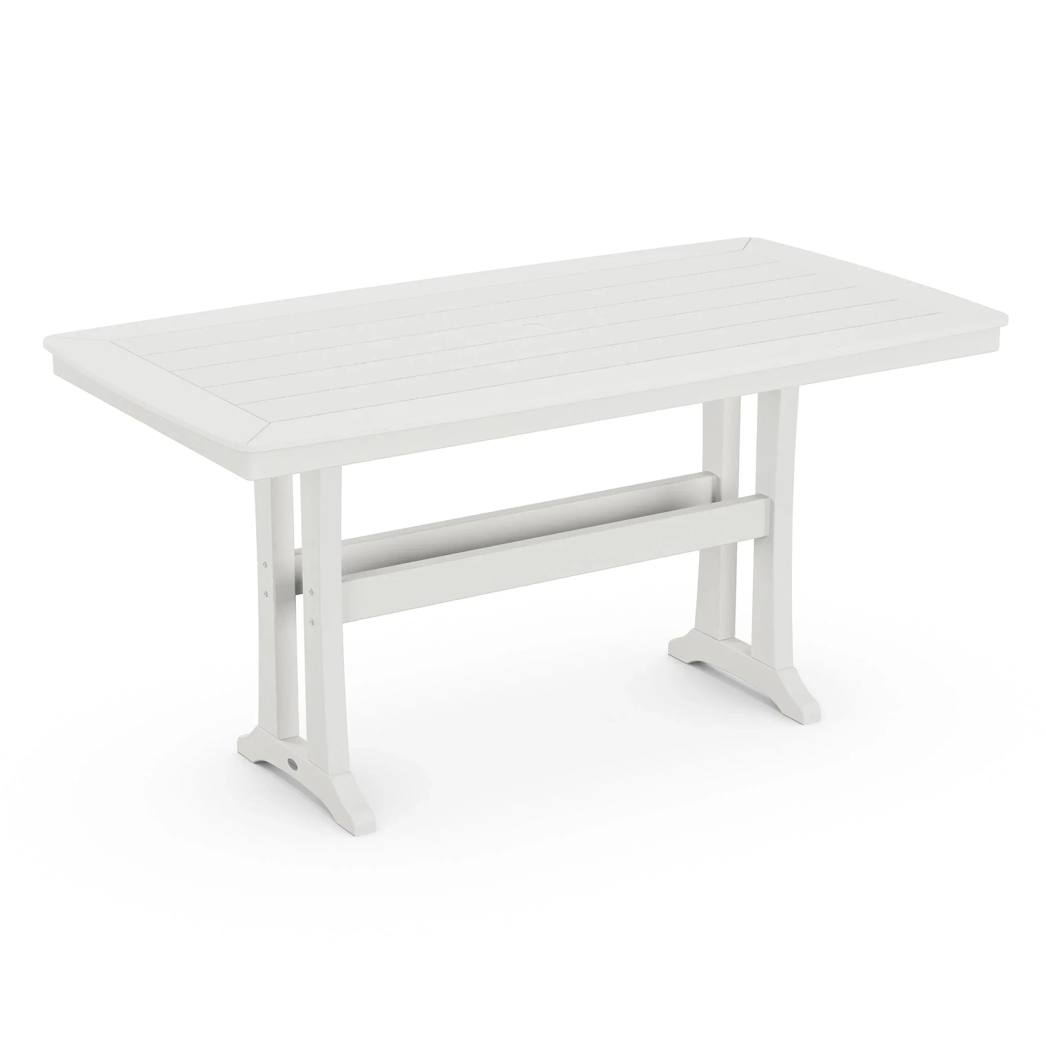 Nautical Trestle 38" x 73" Counter Table 9