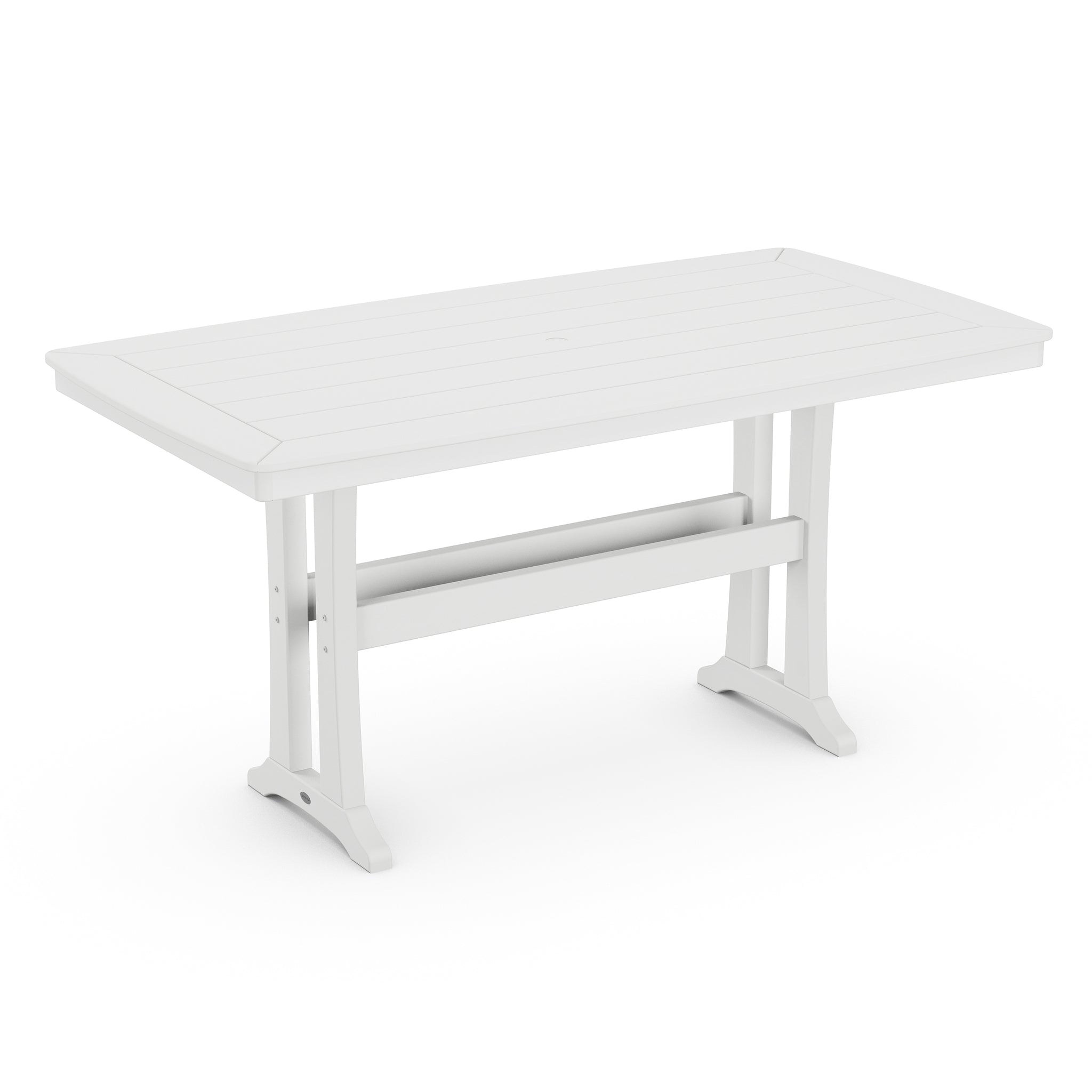 Nautical Trestle 38" x 73" Counter Table 6