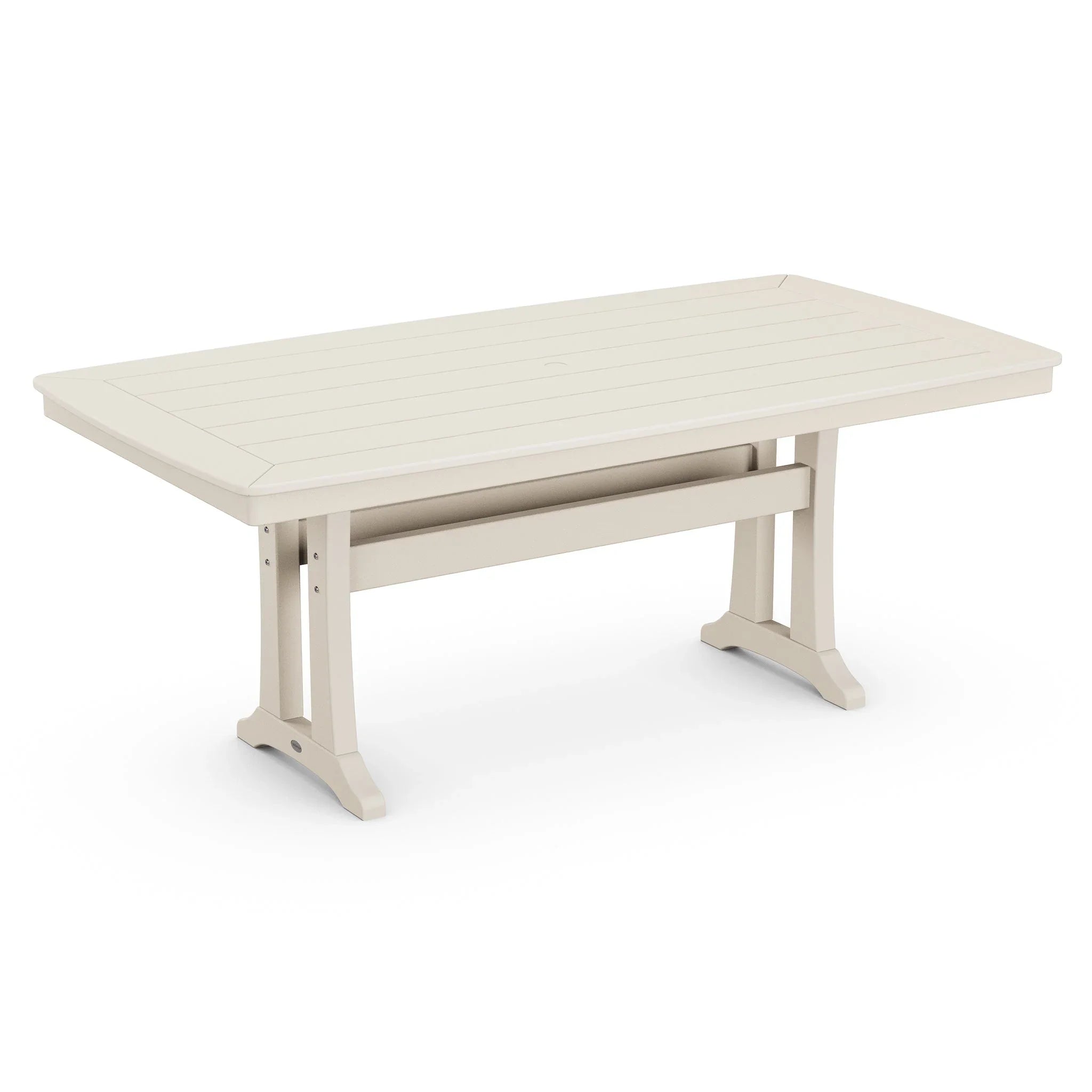 Nautical Trestle 38" x 73" Dining Table 5