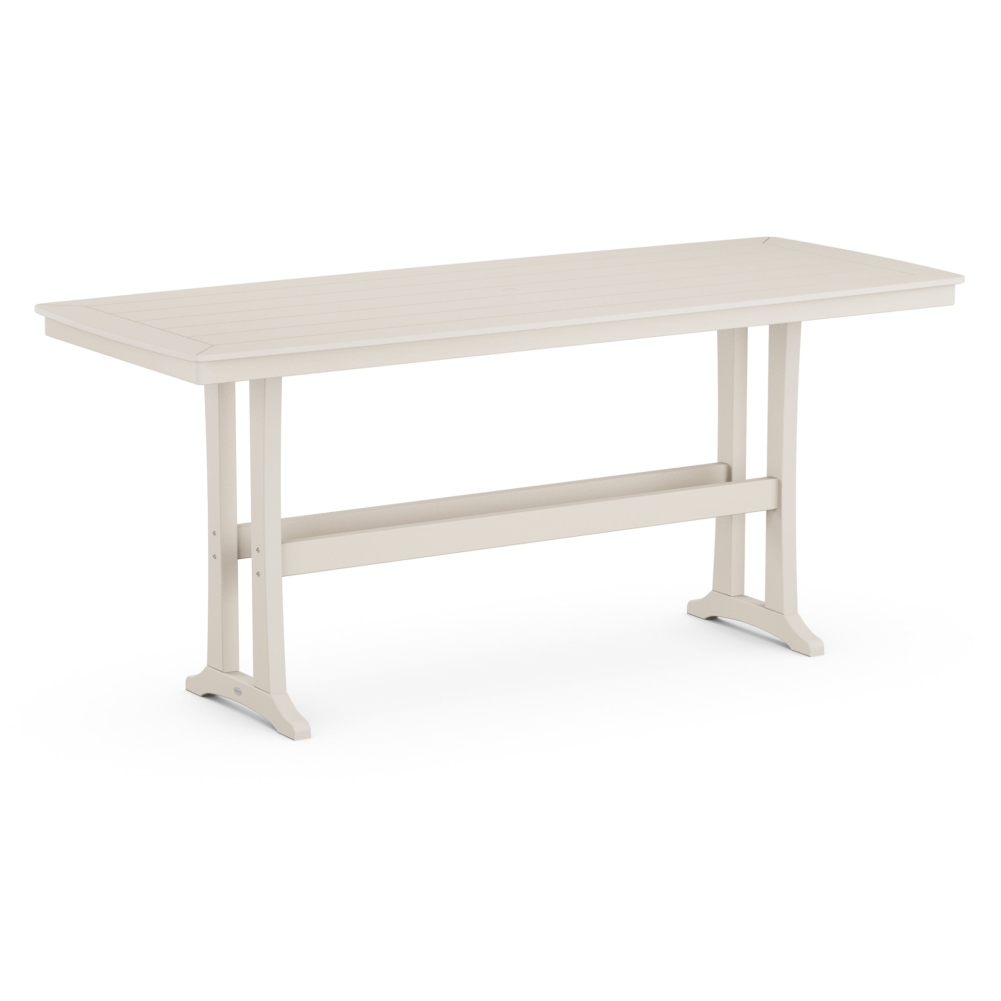 Nautical Trestle 39" x 97" Bar Table 5