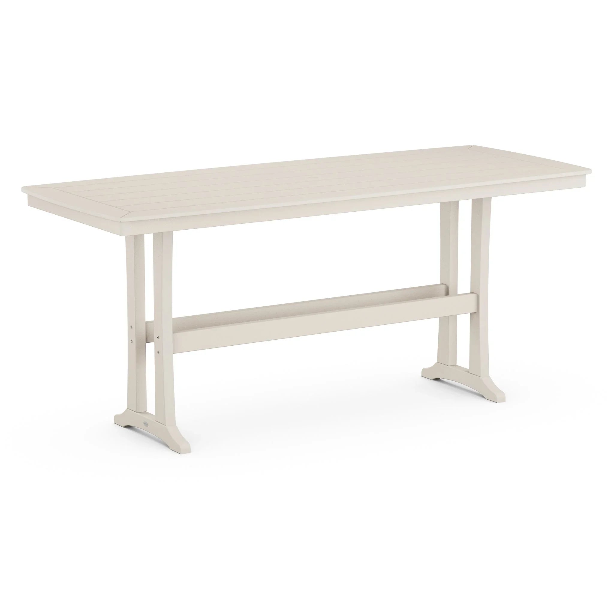 Nautical Trestle 39" x 97" Bar Table 5