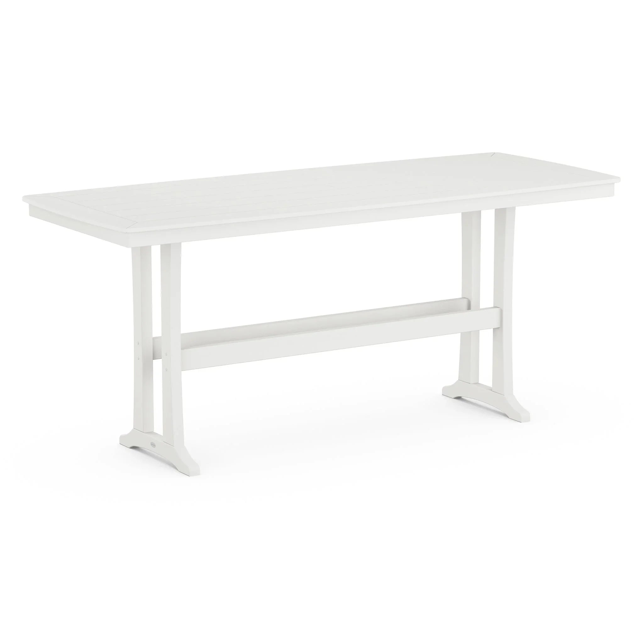 Nautical Trestle 39" x 97" Bar Table 9