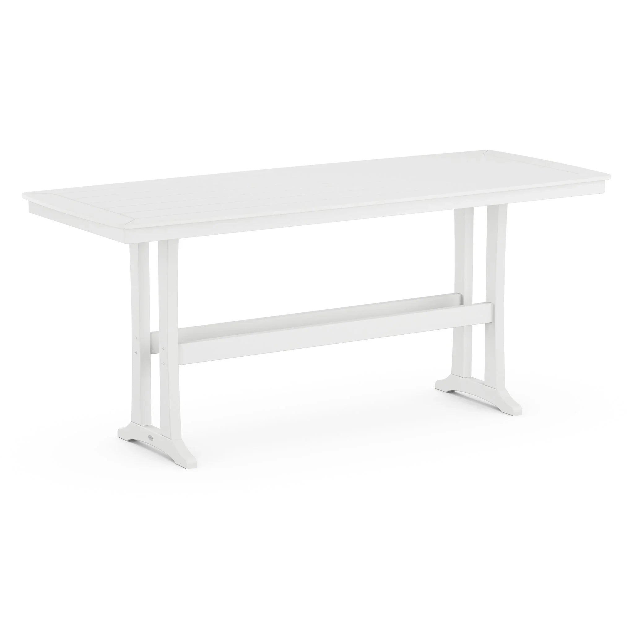 Nautical Trestle 39" x 97" Bar Table 6