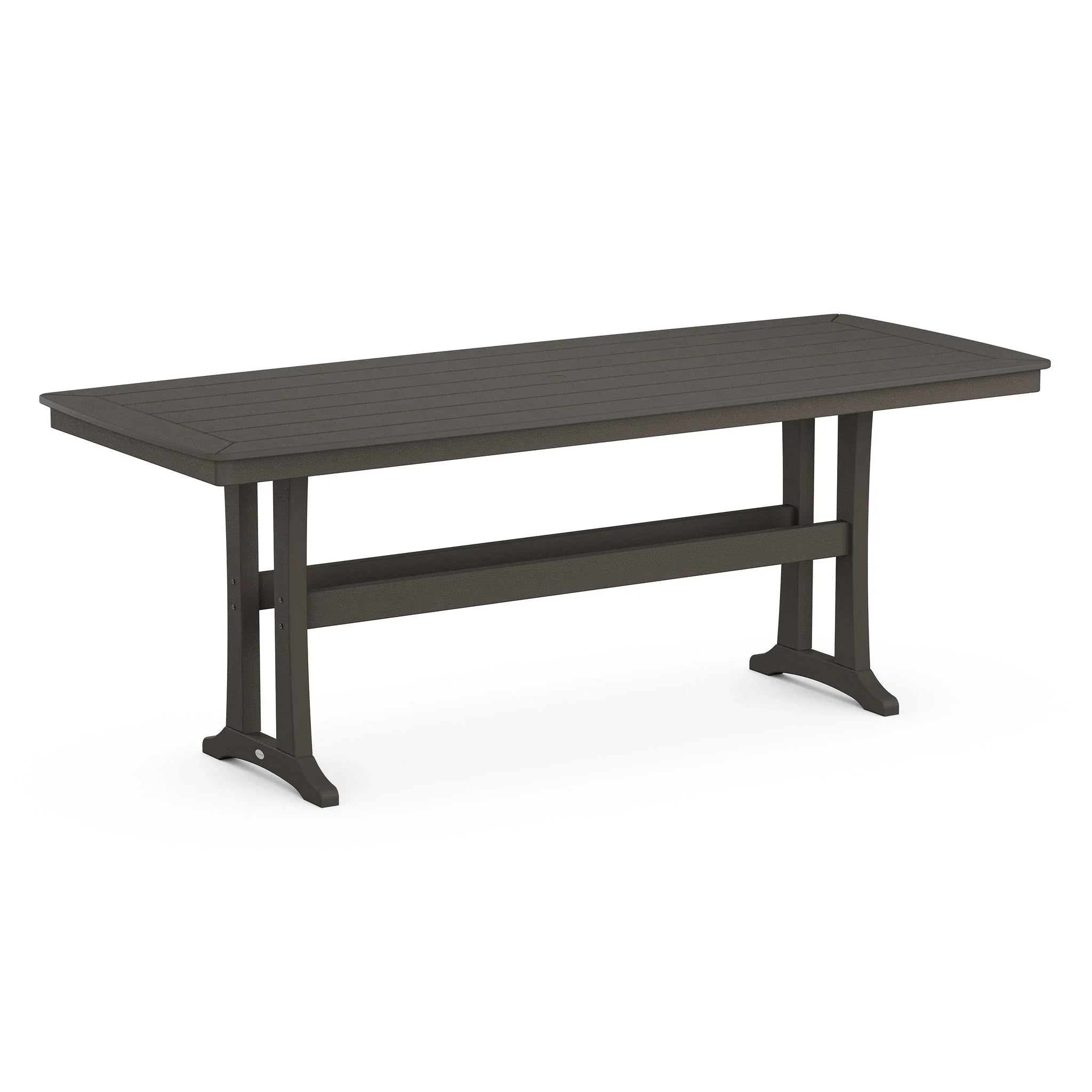 Nautical Trestle 39" x 97" Counter Table 7
