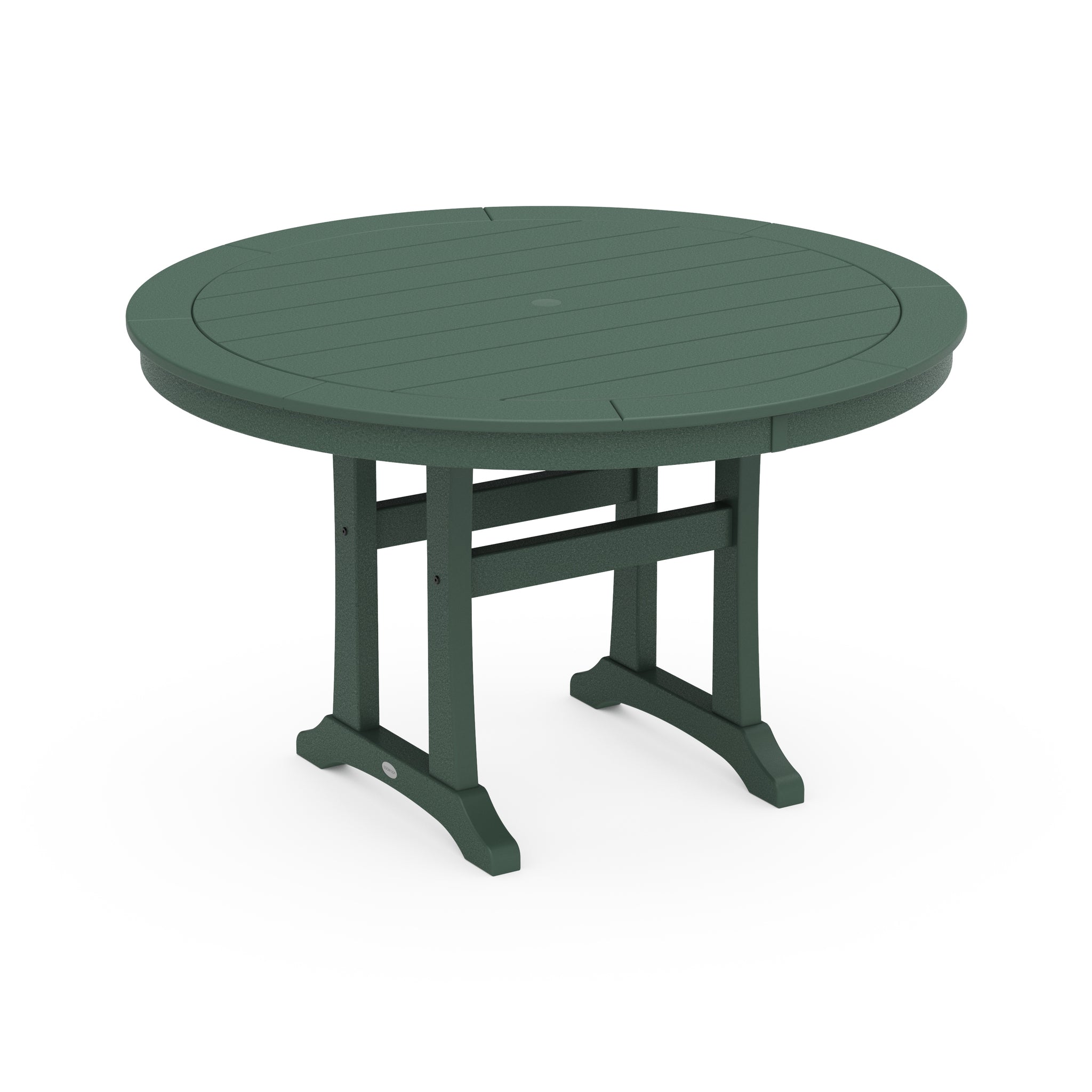 Nautical Trestle 48" Round Counter Table 2