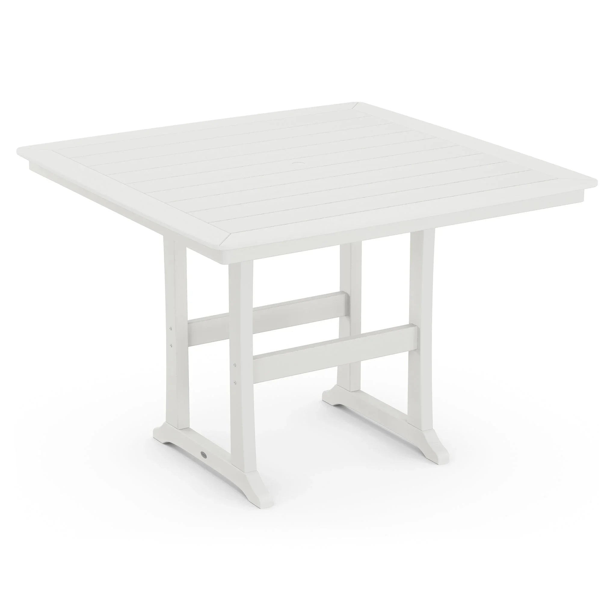 Nautical Trestle 59" Bar Table 9