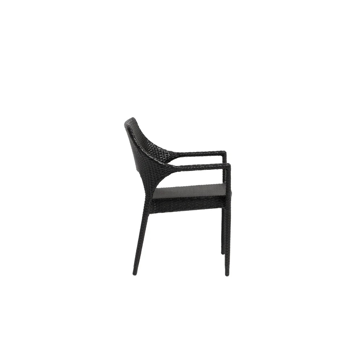 New Miami Lakes Cushioned Dining Arm Chair - Stackable