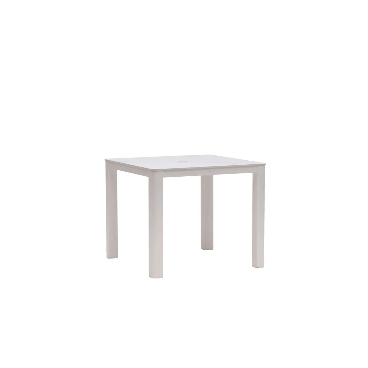 New Miami Lakes Hampshire 35" Square Dining Table with Umbrella Hole