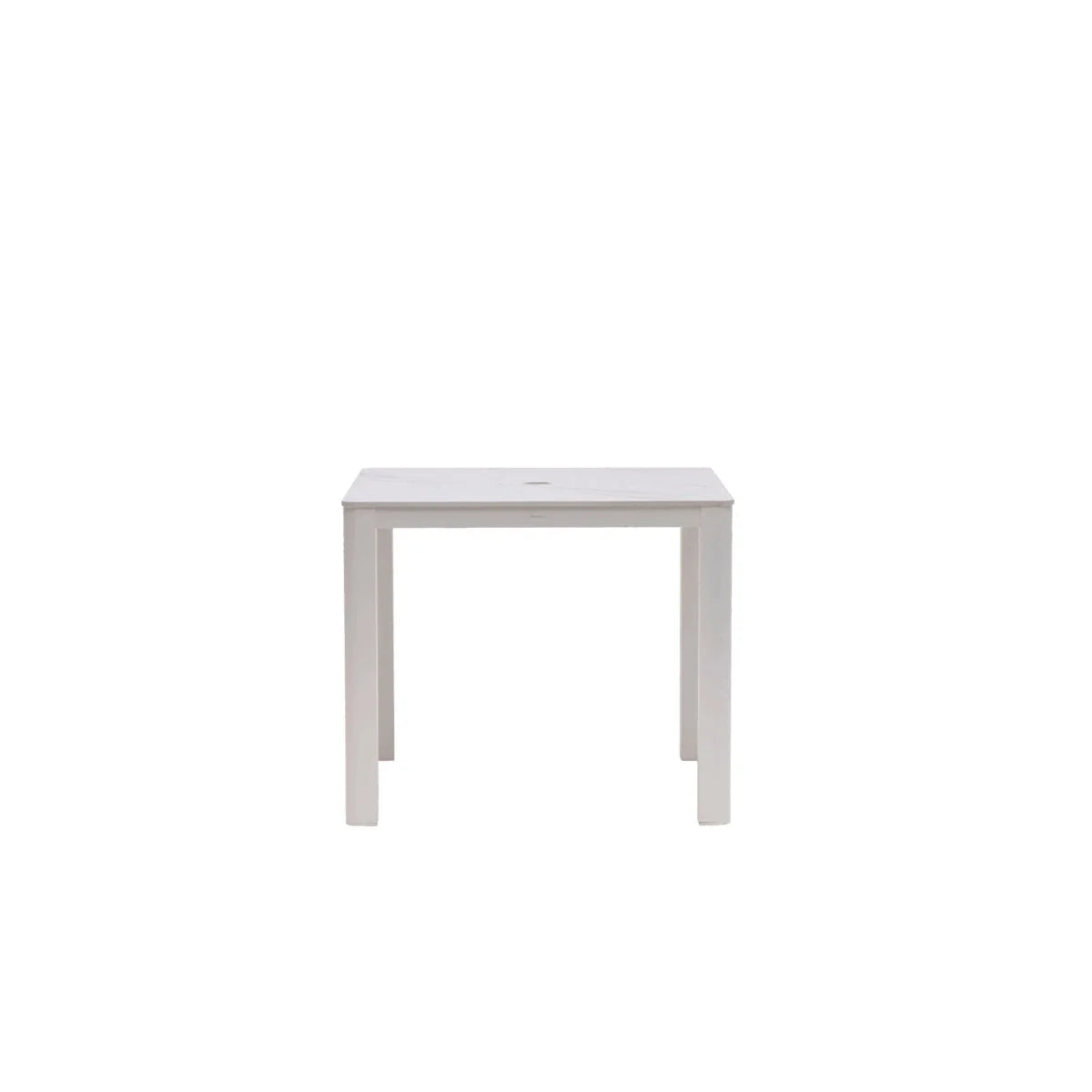 New Miami Lakes Hampshire 35" Square Dining Table with Umbrella Hole