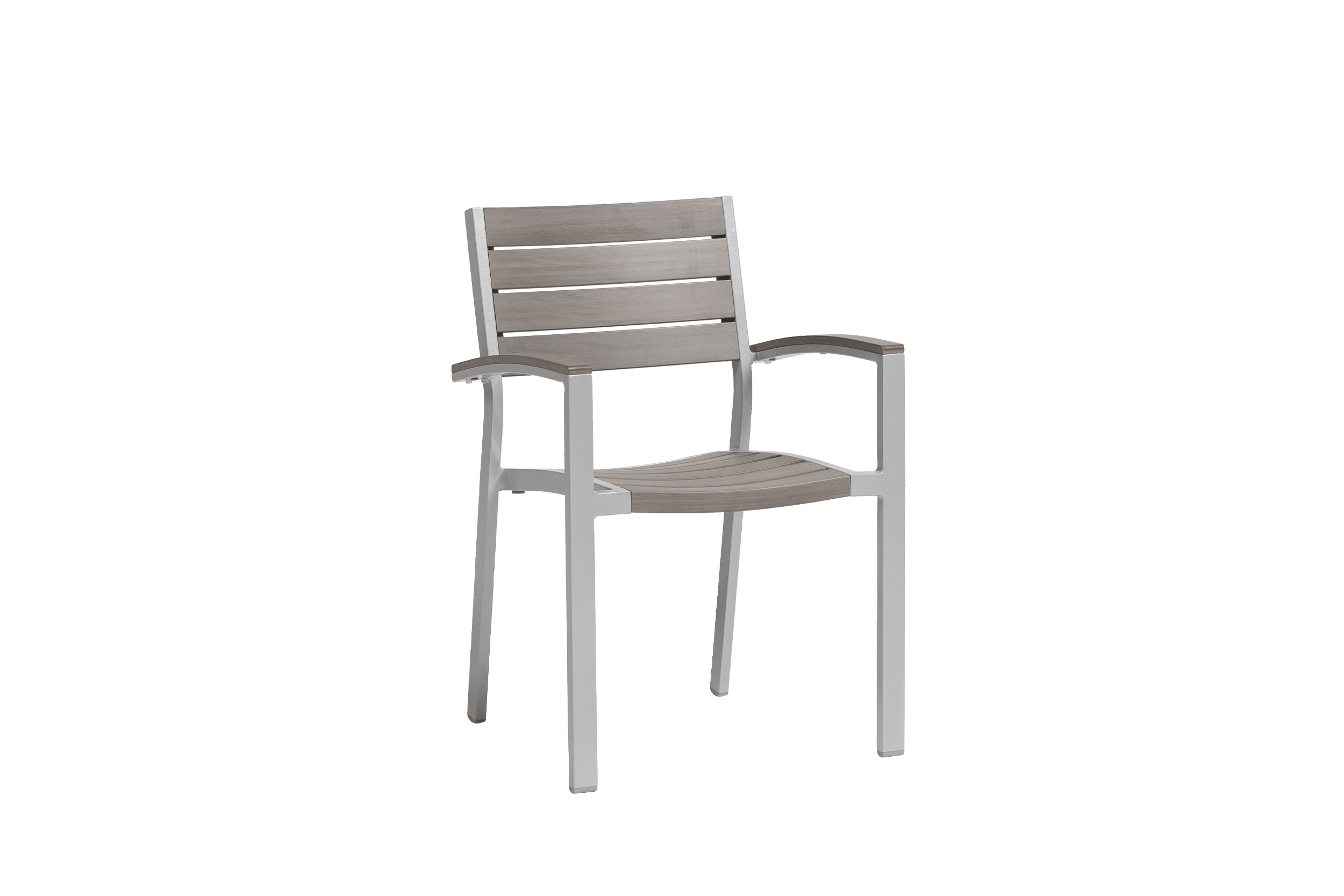 New Mirage Dining Arm Chair - Grey Oak