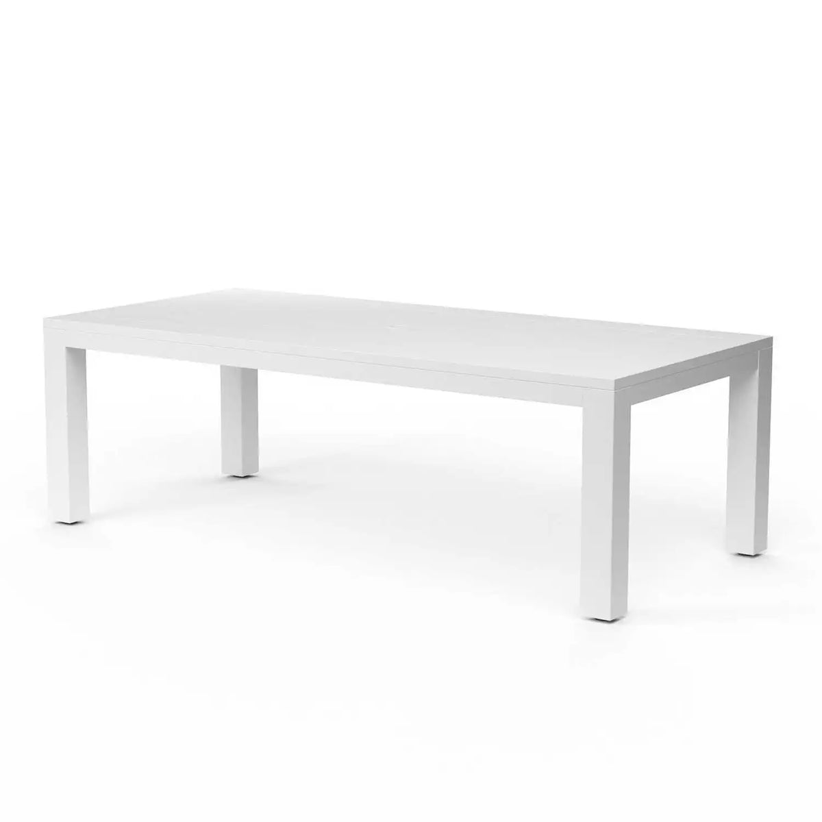 Newport 90" x 42" Rectangular Aluminum Dining Table SW4801-T90 by Sunset West 1