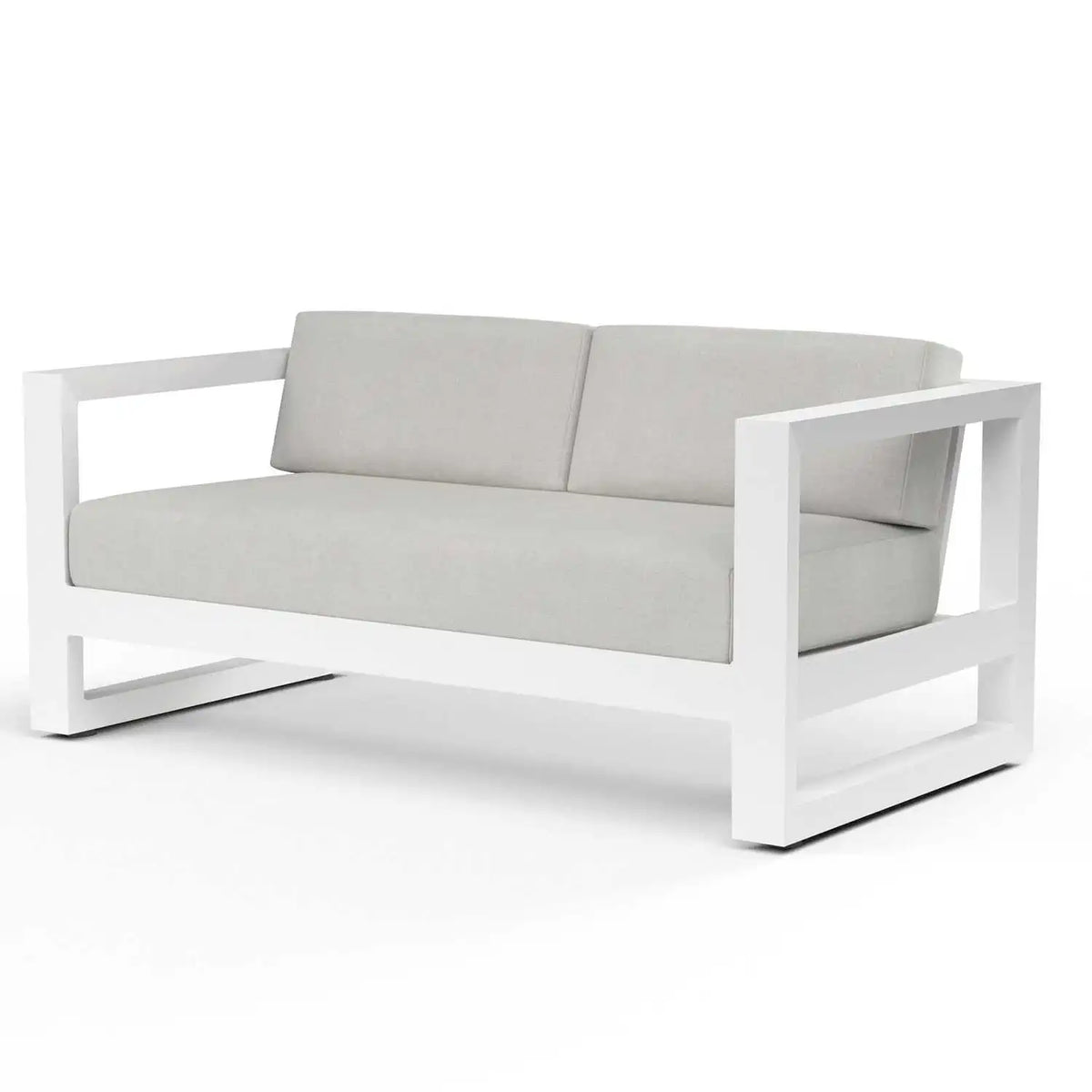 Newport Aluminum Loveseat SW4801-22 by Sunset West 3