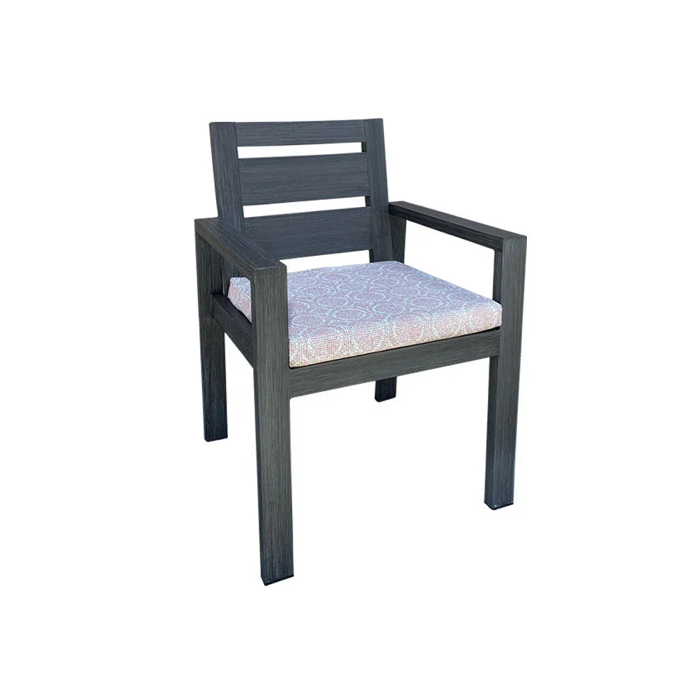 Oasis Cushioned Dining Arm Chair