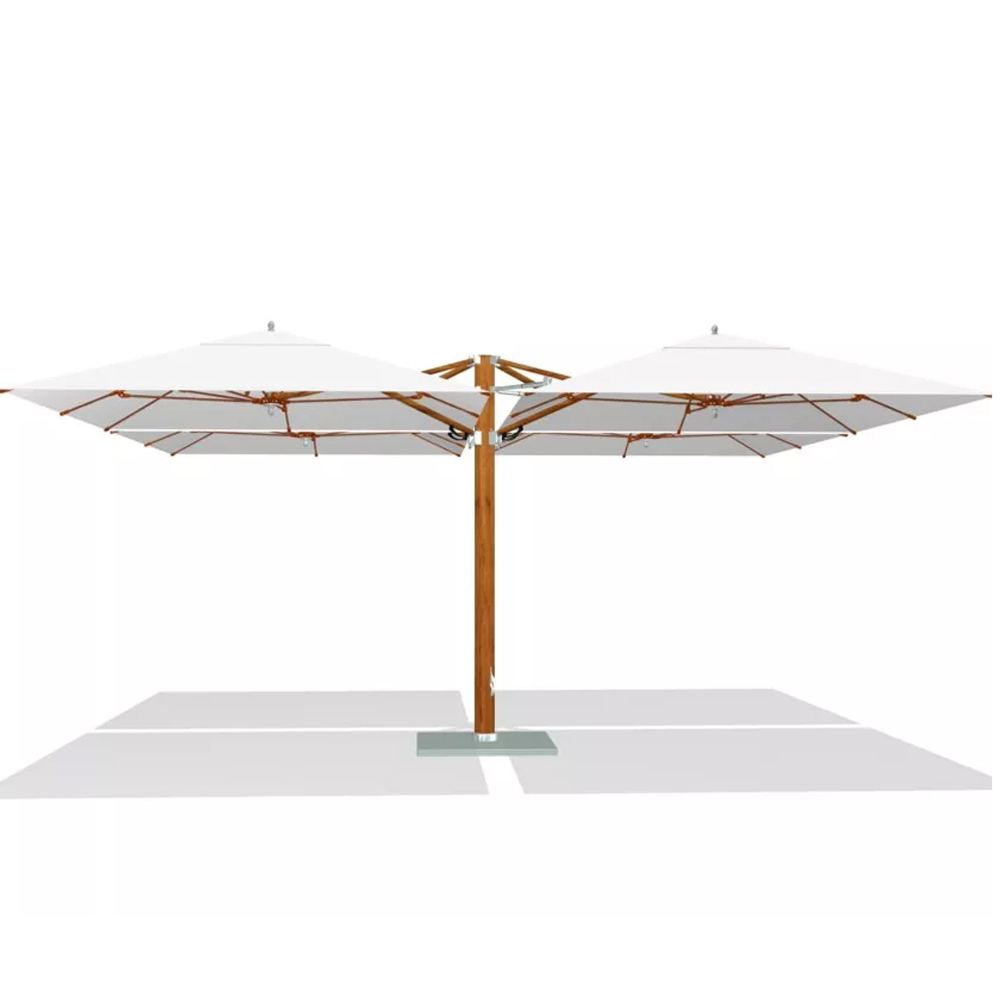 Ocean Master M1 Shade Pod Duo Cantilever 10' Square Umbrella