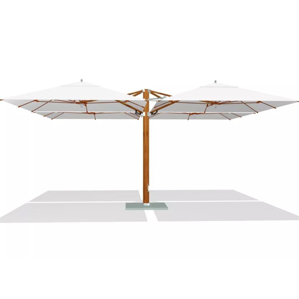 Ocean Master M1 Shade Pod Quad Cantilever 8' Square Umbrella