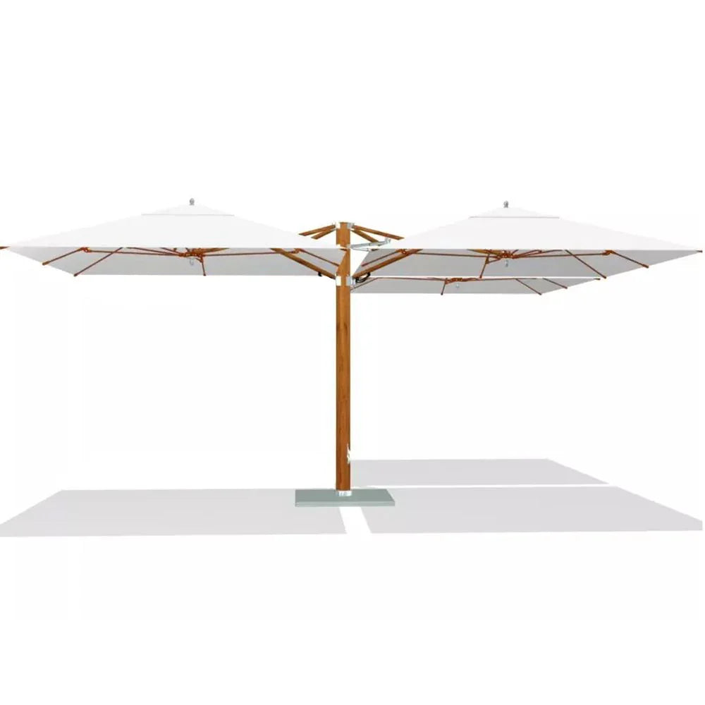 Ocean Master M1 Shade Pod Trio Cantilever 8' Square Umbrella