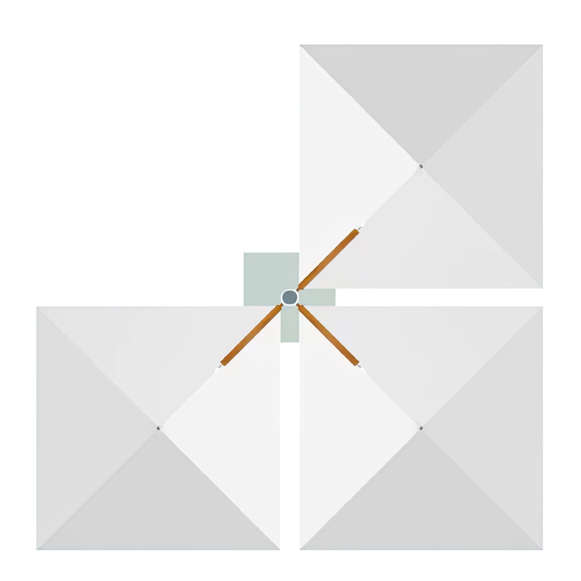 Ocean Master M1 Shade Pod Trio Cantilever 10' Square Umbrella