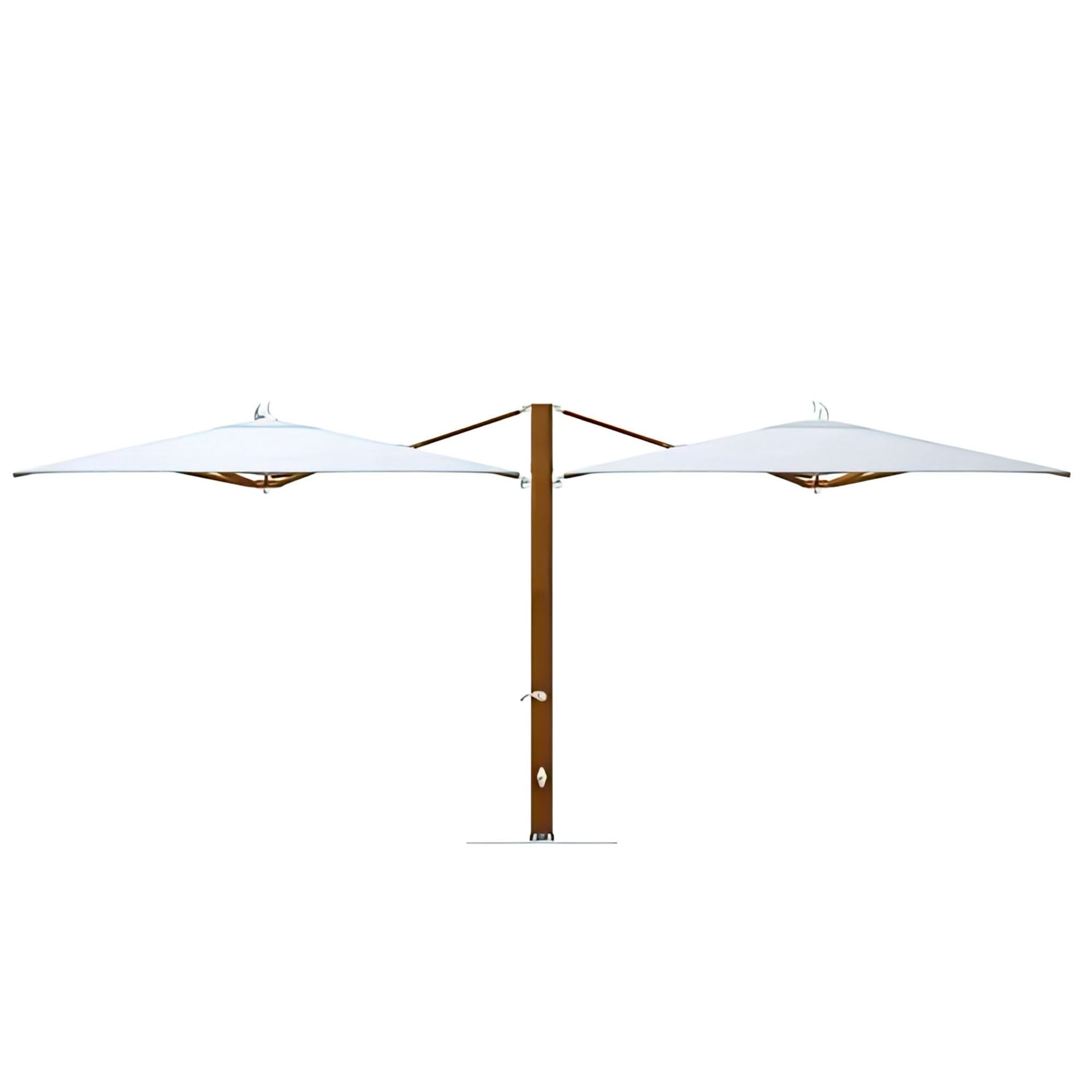 Ocean Master Max Classic Dual Cantilever 10' x 20' Square Umbrella