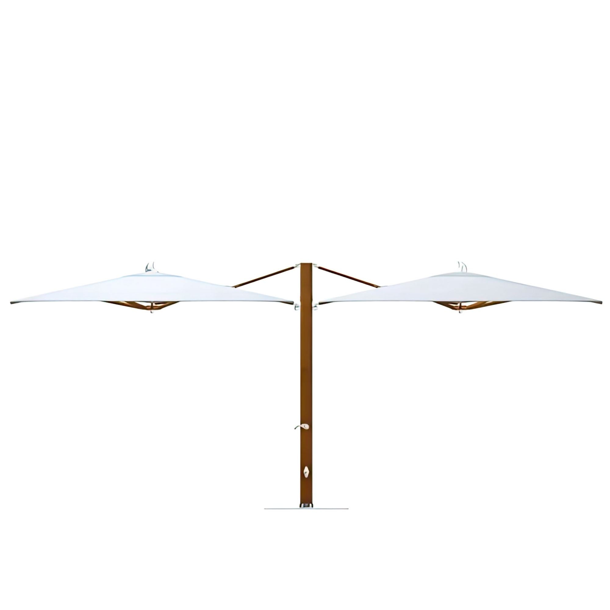 Ocean Master Max Classic Dual Cantilever 12' x 24' Square Umbrella