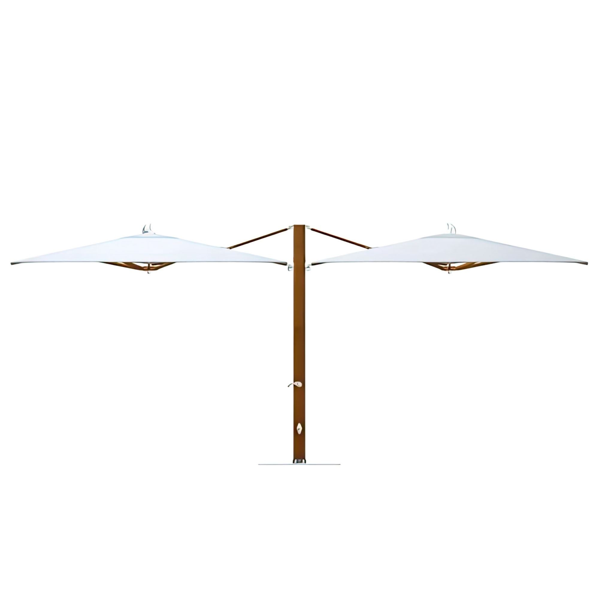 Ocean Master Max Classic Dual Cantilever 8' x 16' Square Umbrella