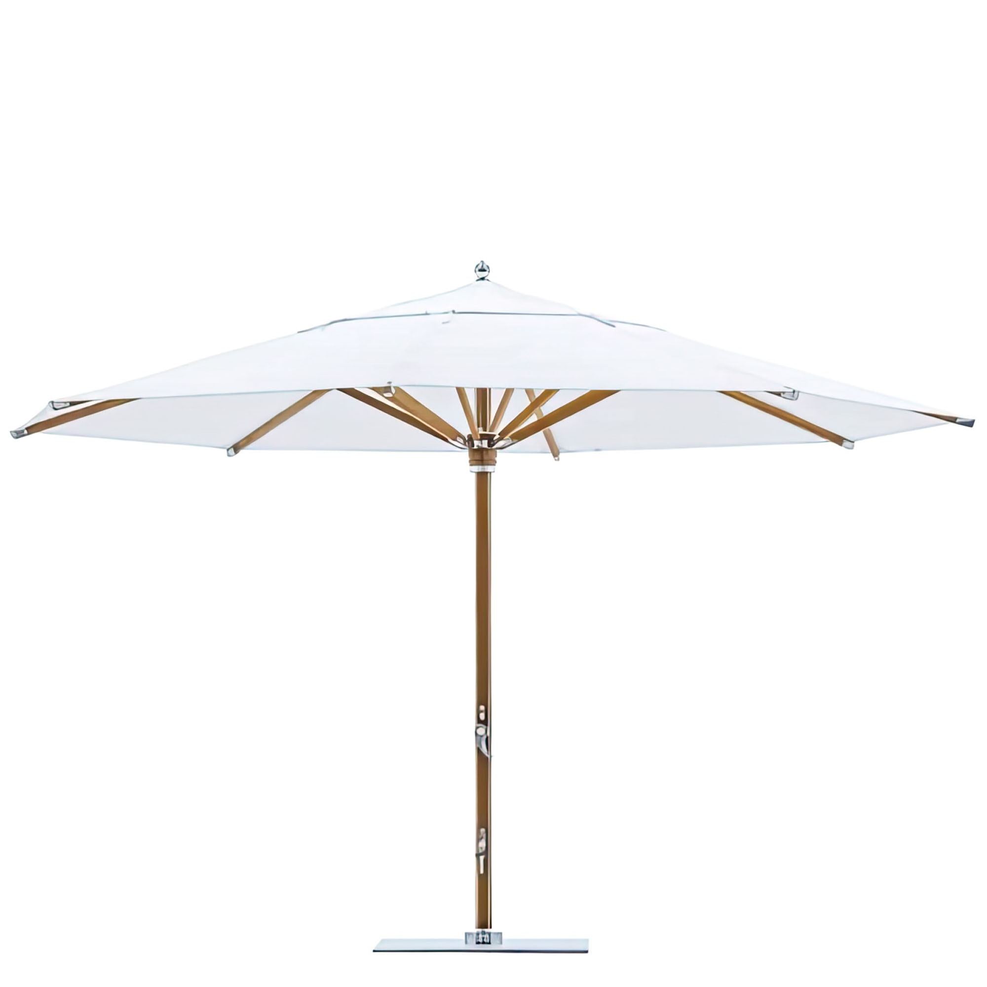 Ocean Master Max Nautical Teak Center Post 11.5' Octagon Umbrella