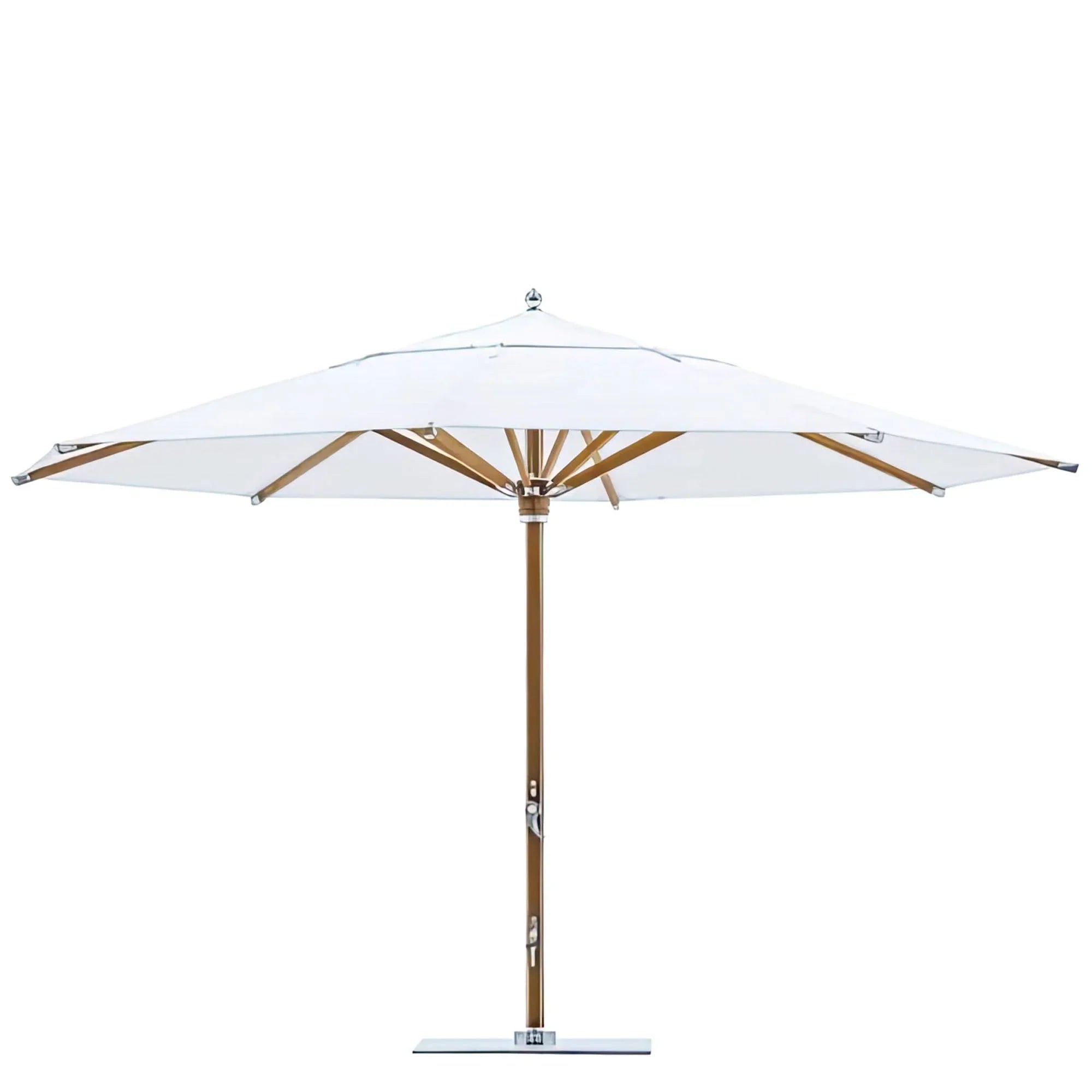 Ocean Master Max Nautical Teak Center Post 11.5' Octagon Umbrella