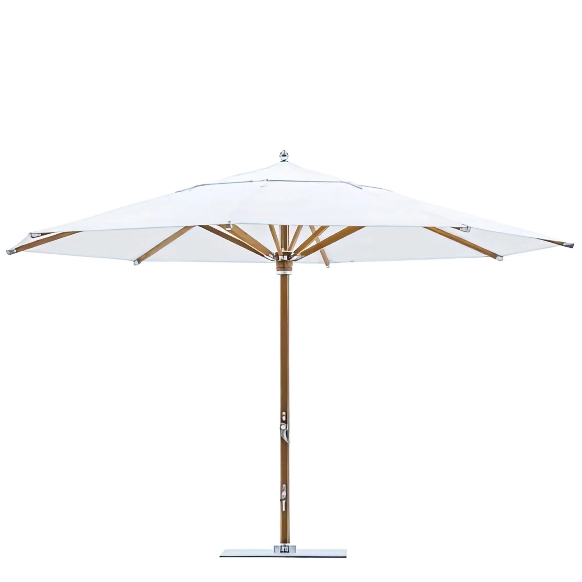 Ocean Master Max Nautical Teak Center Post 13' Octagon Umbrella