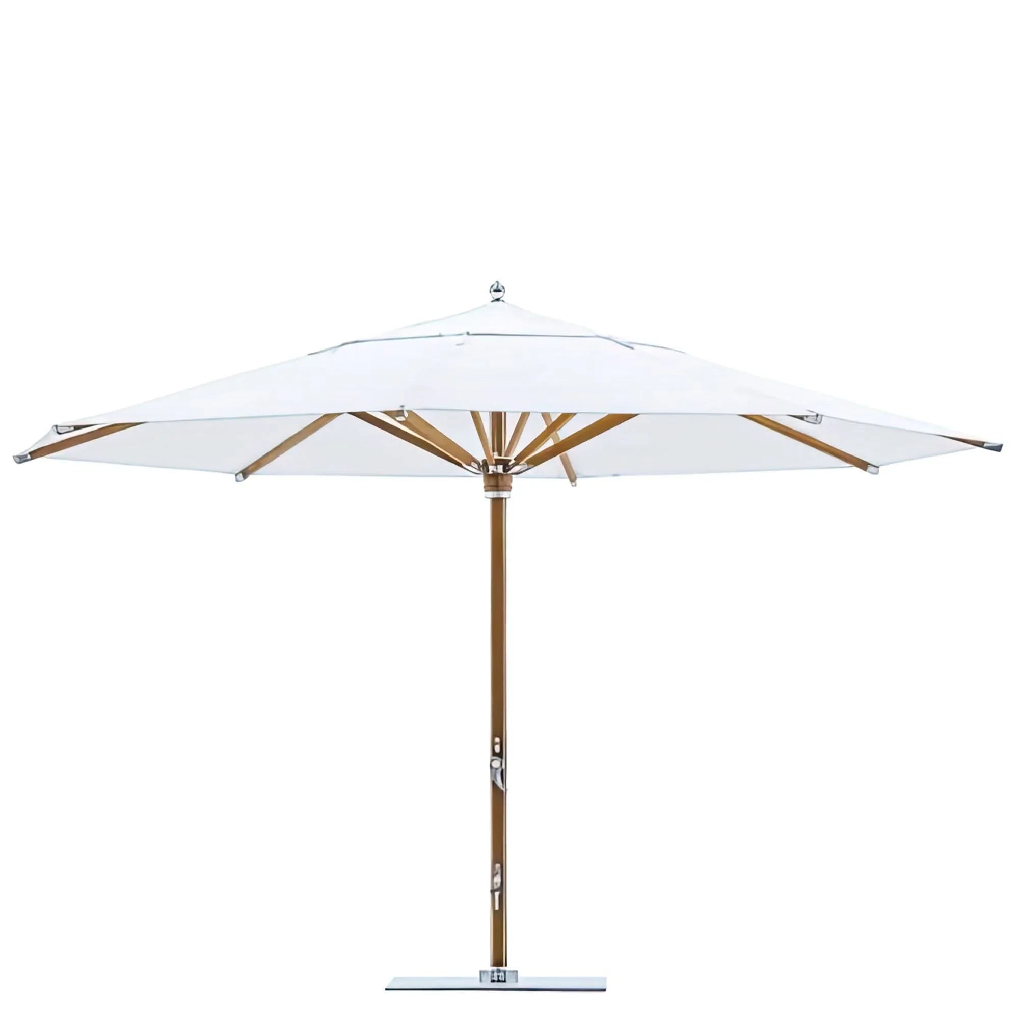 Ocean Master Max Nautical Teak Center Post 9' Octagon Umbrella