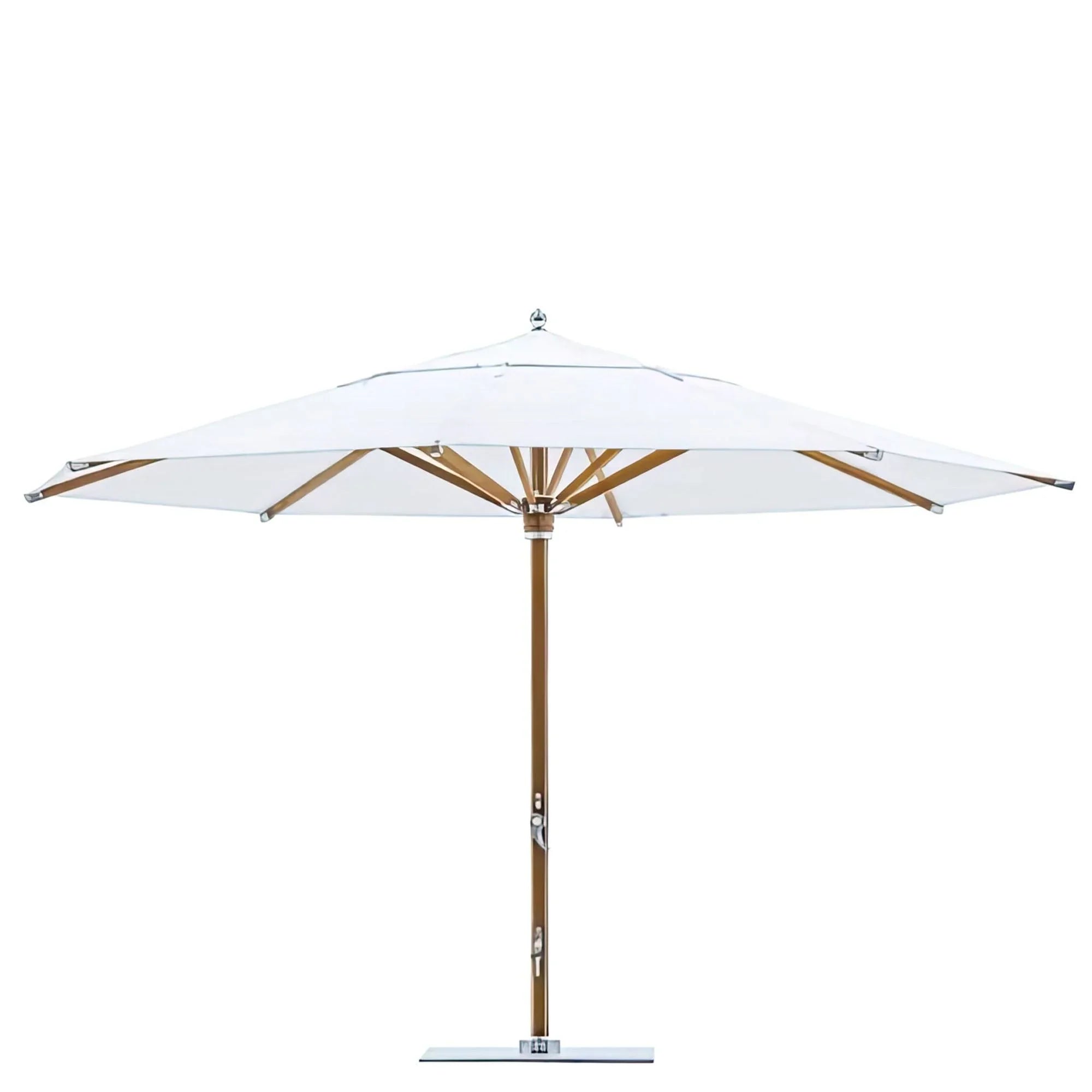 Ocean Master Max Northstar Nautical Teak Center Post 9' Octagon Umbrella