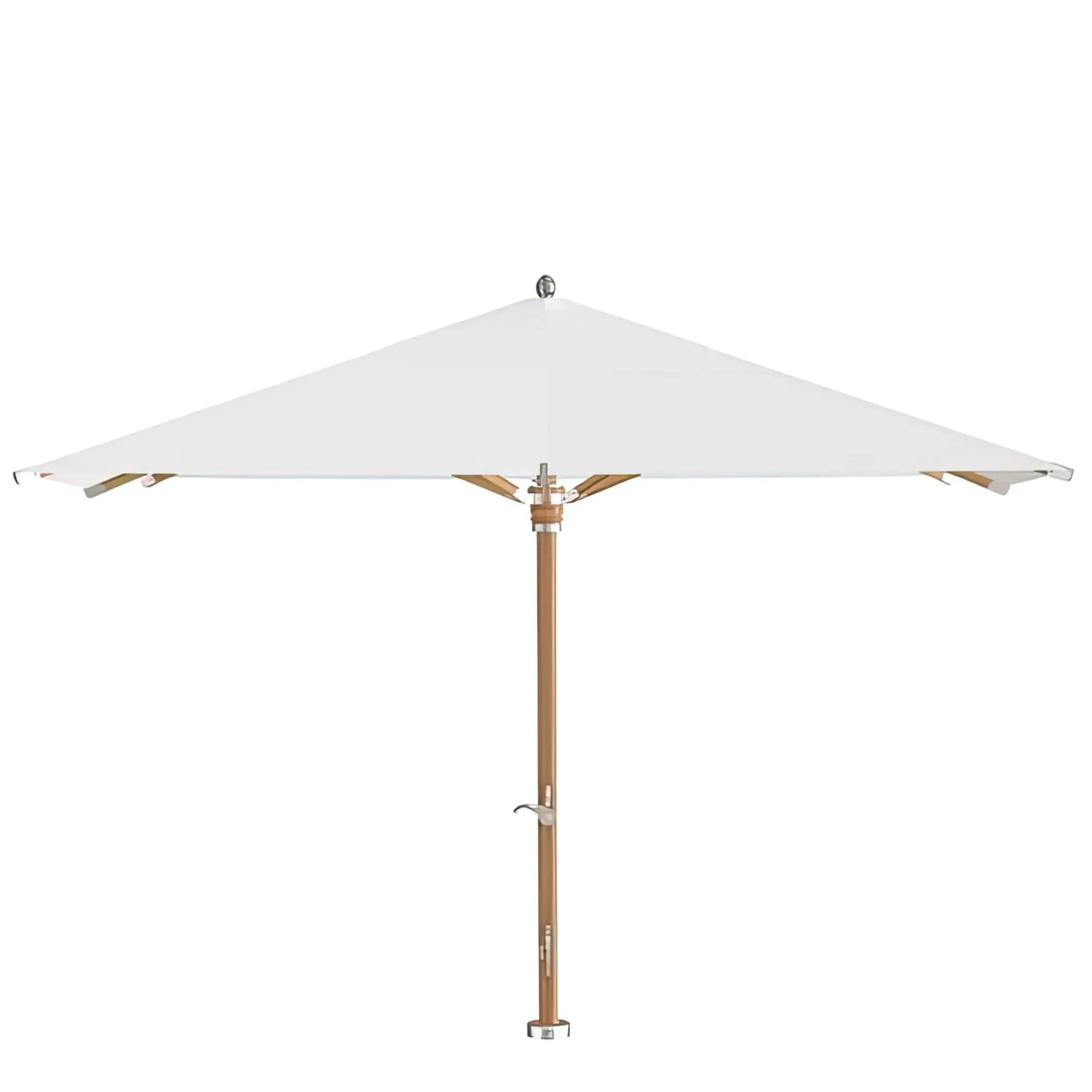 Ocean Master Max Northstar Nautical Teak Center Post 8' x 12' Rectangle Umbrella
