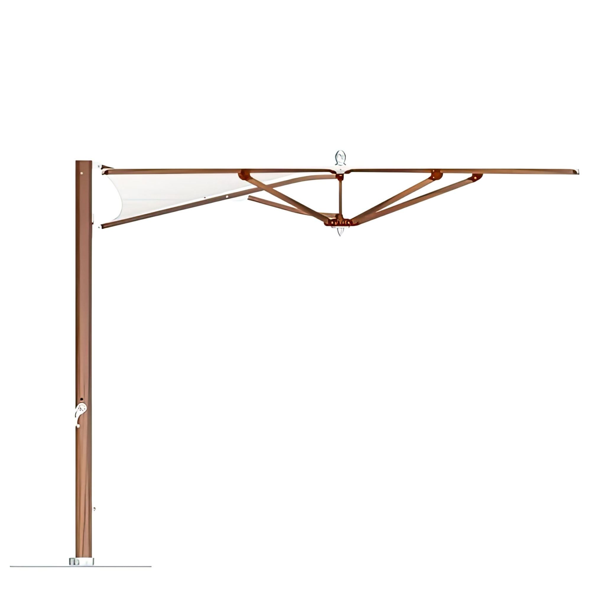 Ocean Master Max Zero Horizon Cantilever 10' Square Umbrella