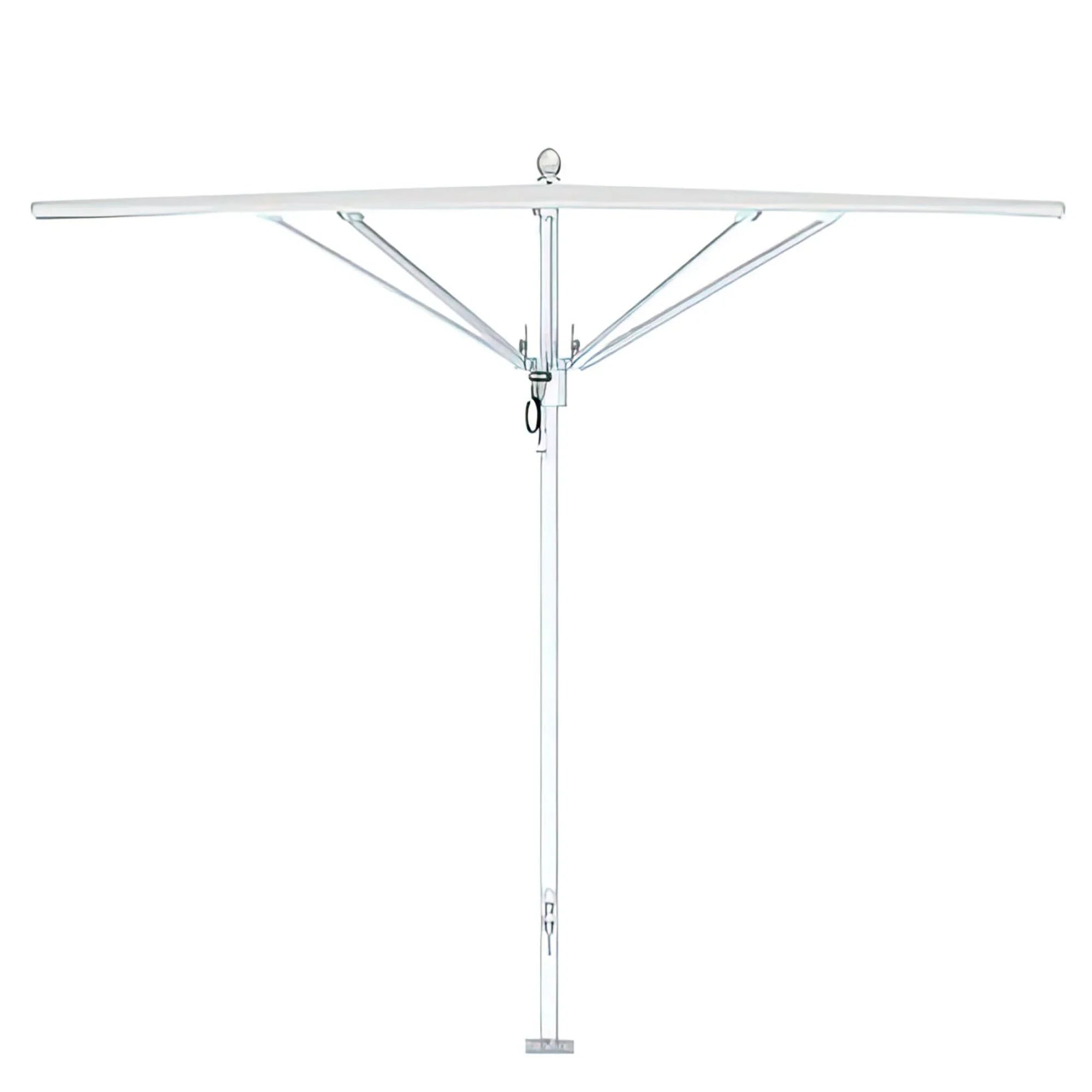 Ocean Master Max Zero Horizon Center Post 10' Square Umbrella