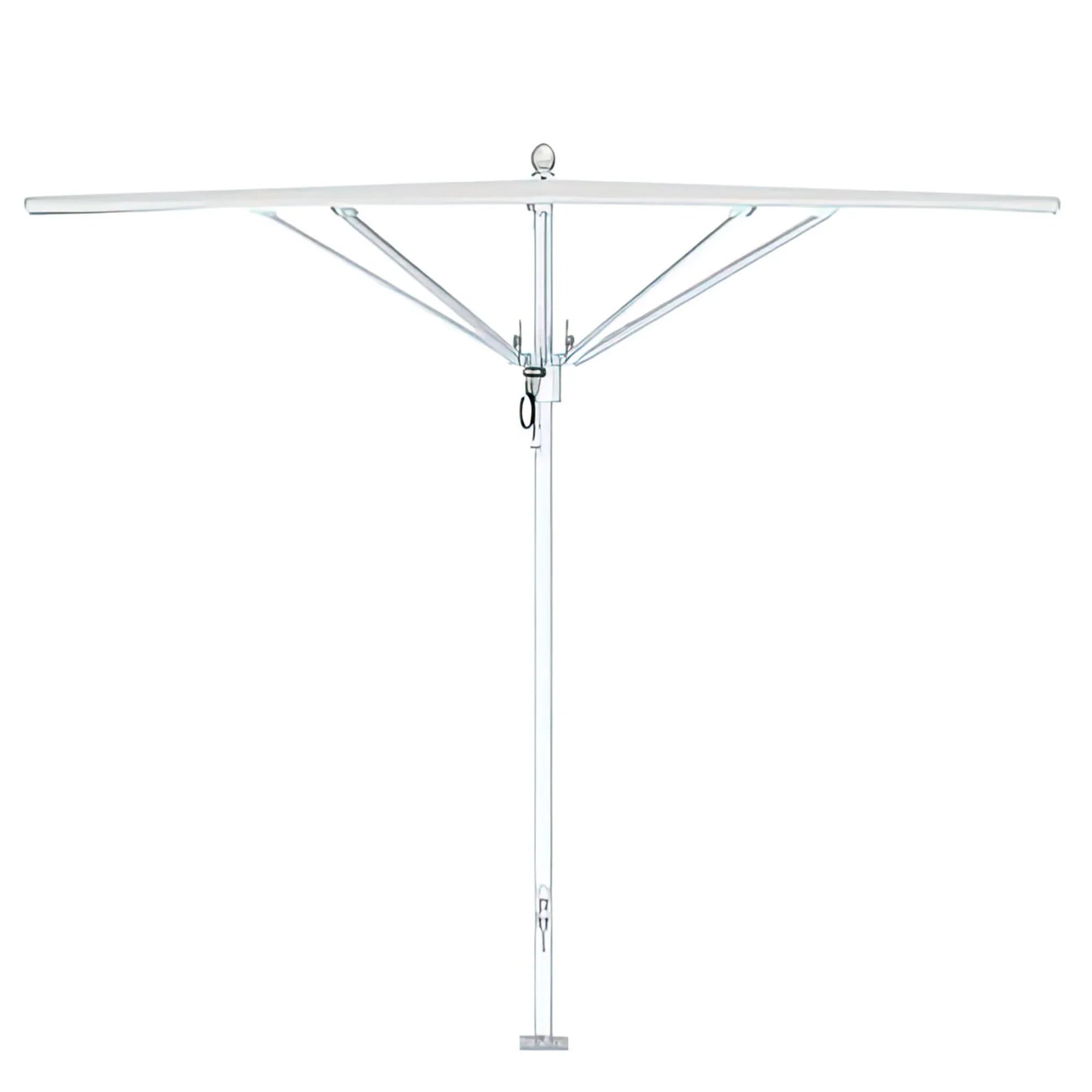 Ocean Master Max Zero Horizon Center Post 14' Square Umbrella