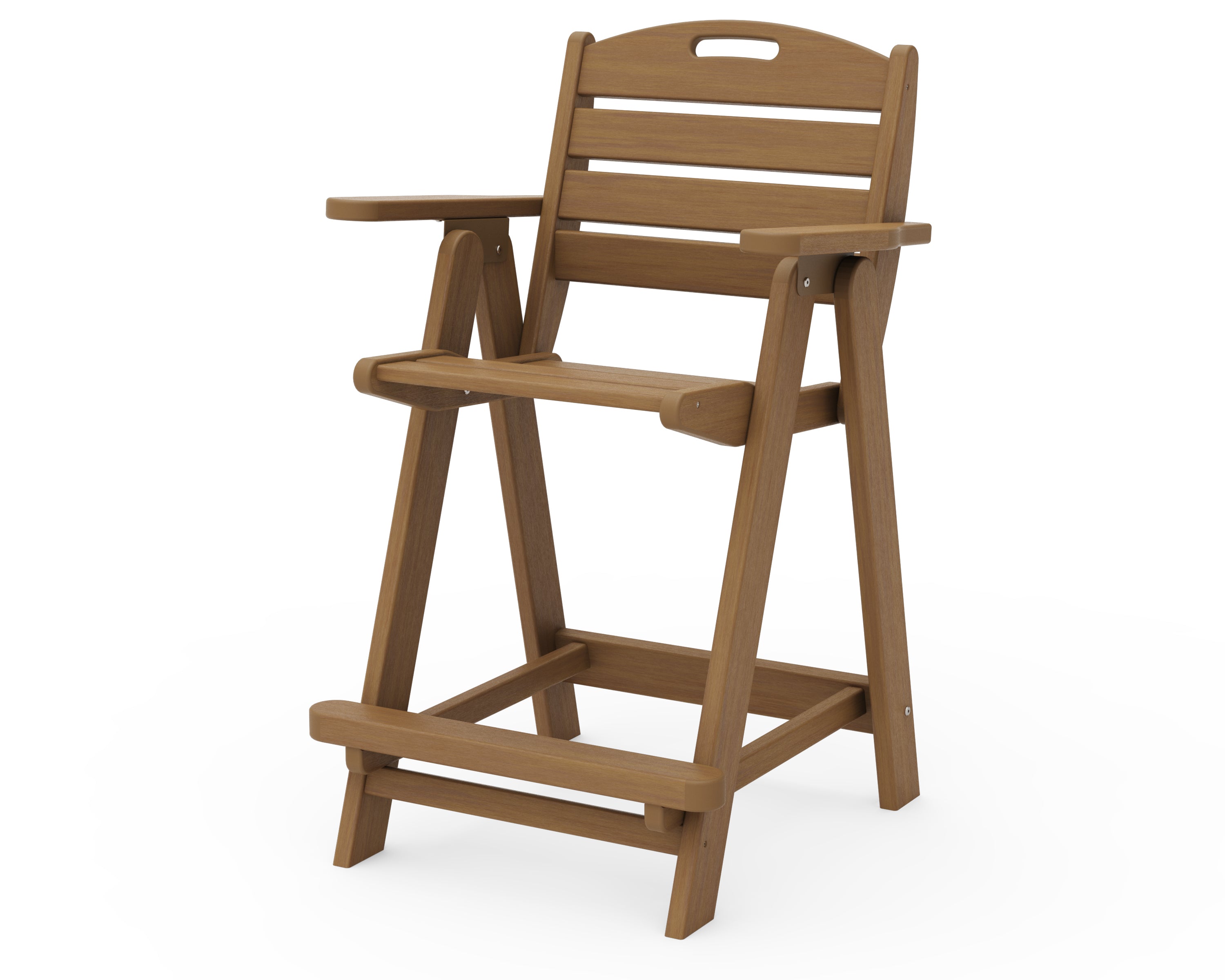 Nautical Counter Arm Chair