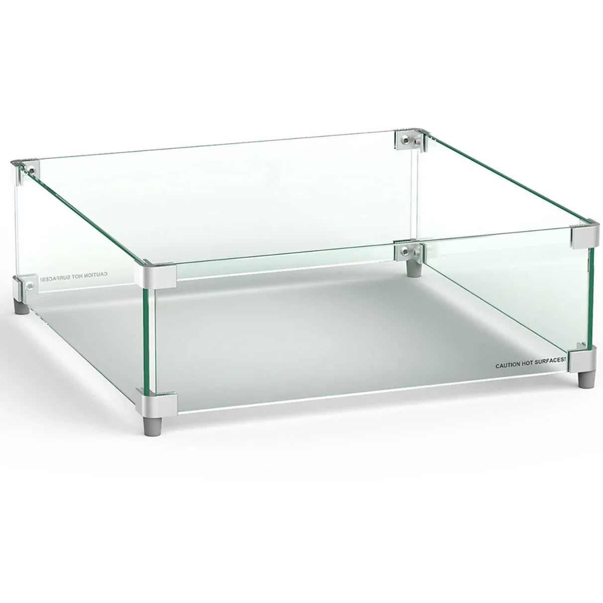 19.25" Square Glass Wind Guard 8202-WG by American Fyre Designs