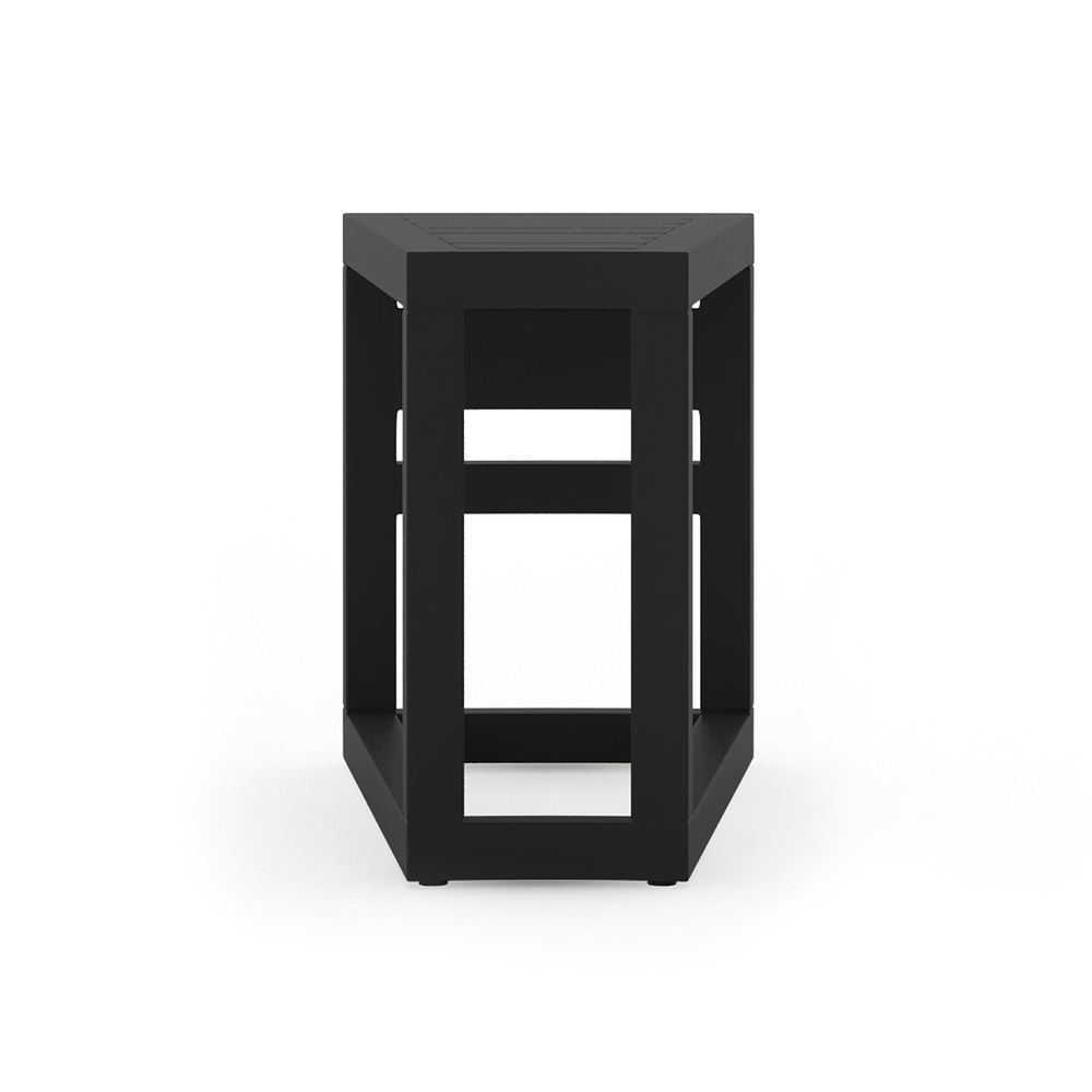 Avion Wedge End Table - Black HL-AVN-BK-WET by Harmonia Living