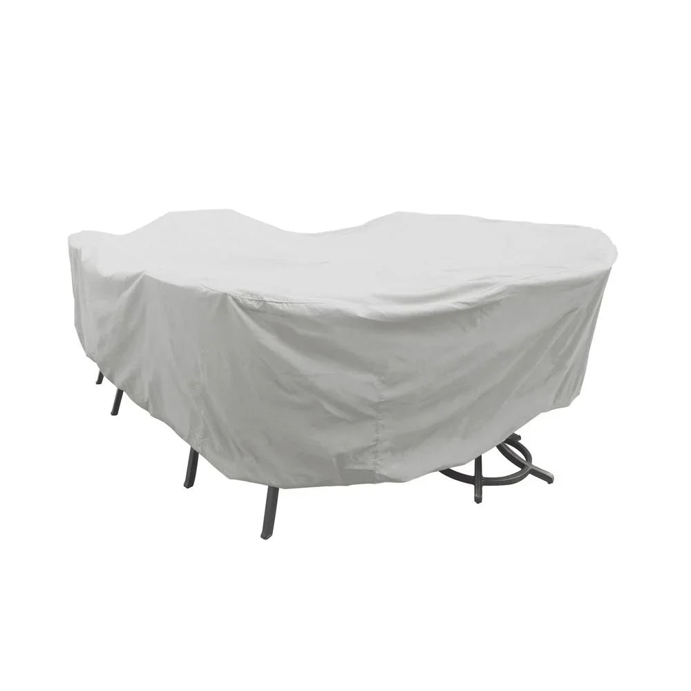 Large Oval/Rectangle Table and Chairs Protective Cover PFC596 by Treasure Garden