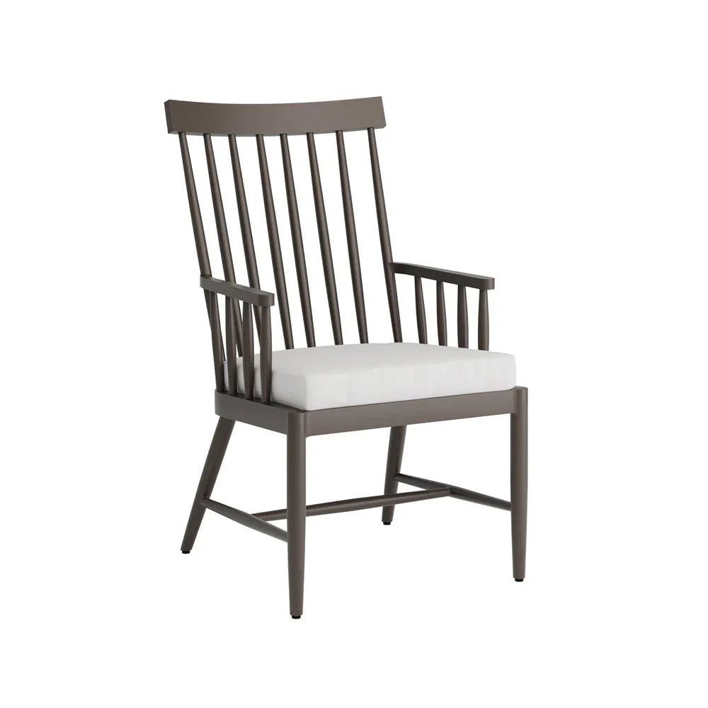 Palazzo Cushioned Dining Arm Chair