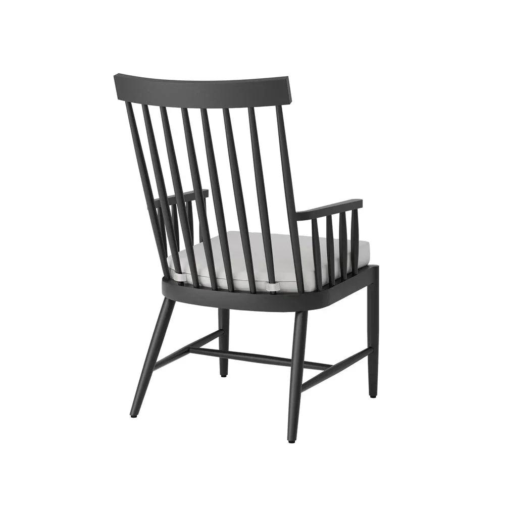 Palazzo Cushioned Dining Arm Chair 3